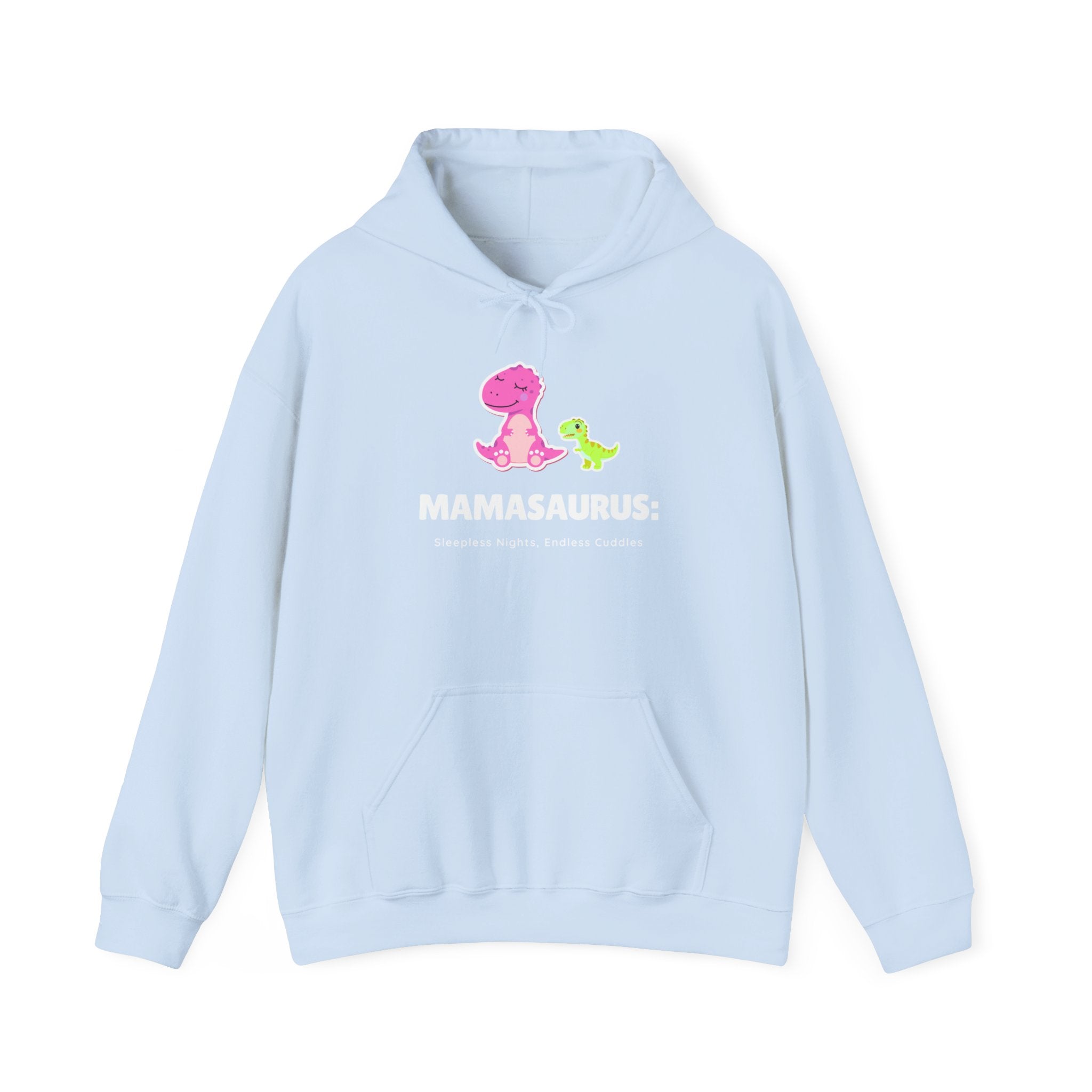 Hoodie | 'Mamasaurus' Pink Mama Dino with Baby Sweater