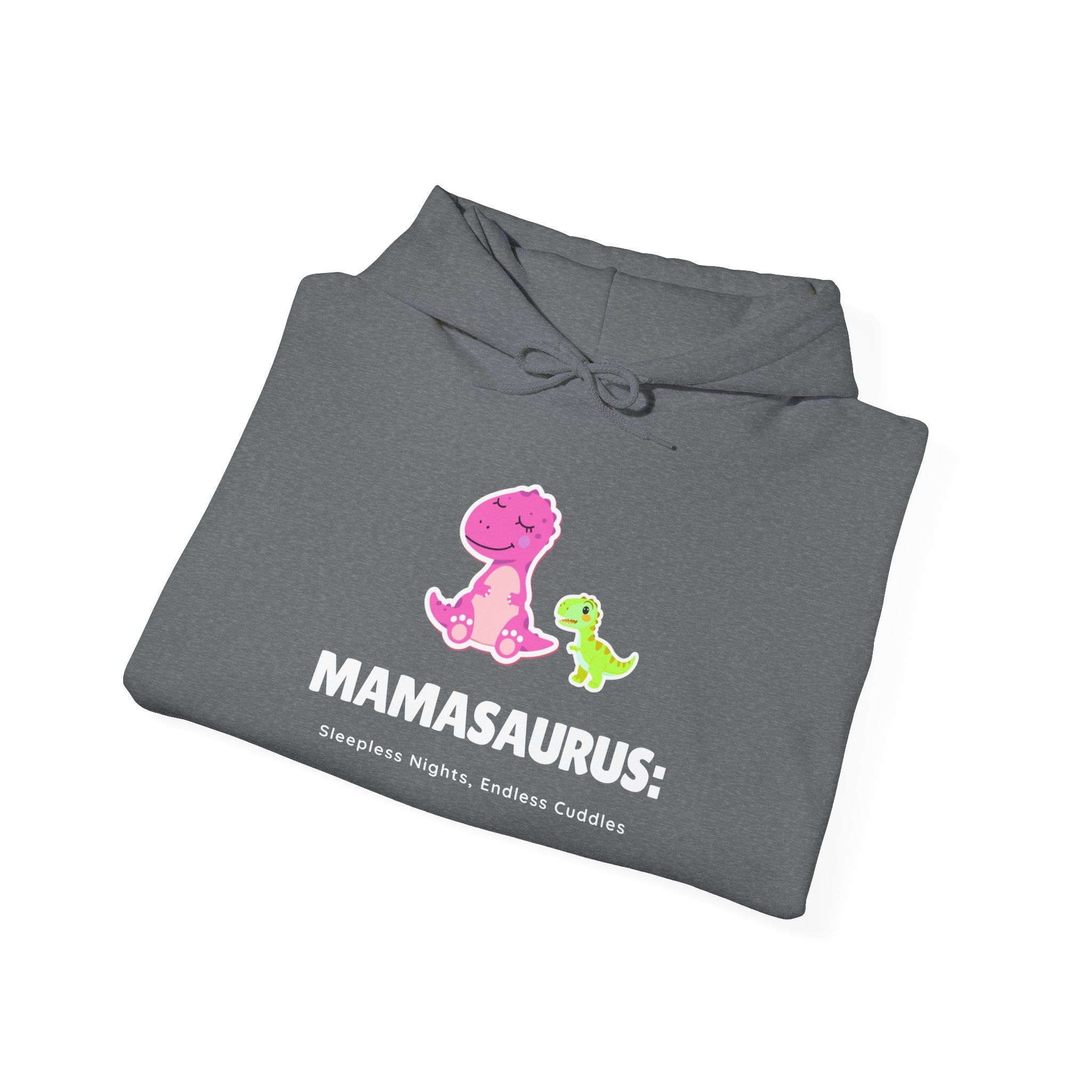 Hoodie | 'Mamasaurus' Pink Mama Dino with Baby Sweater
