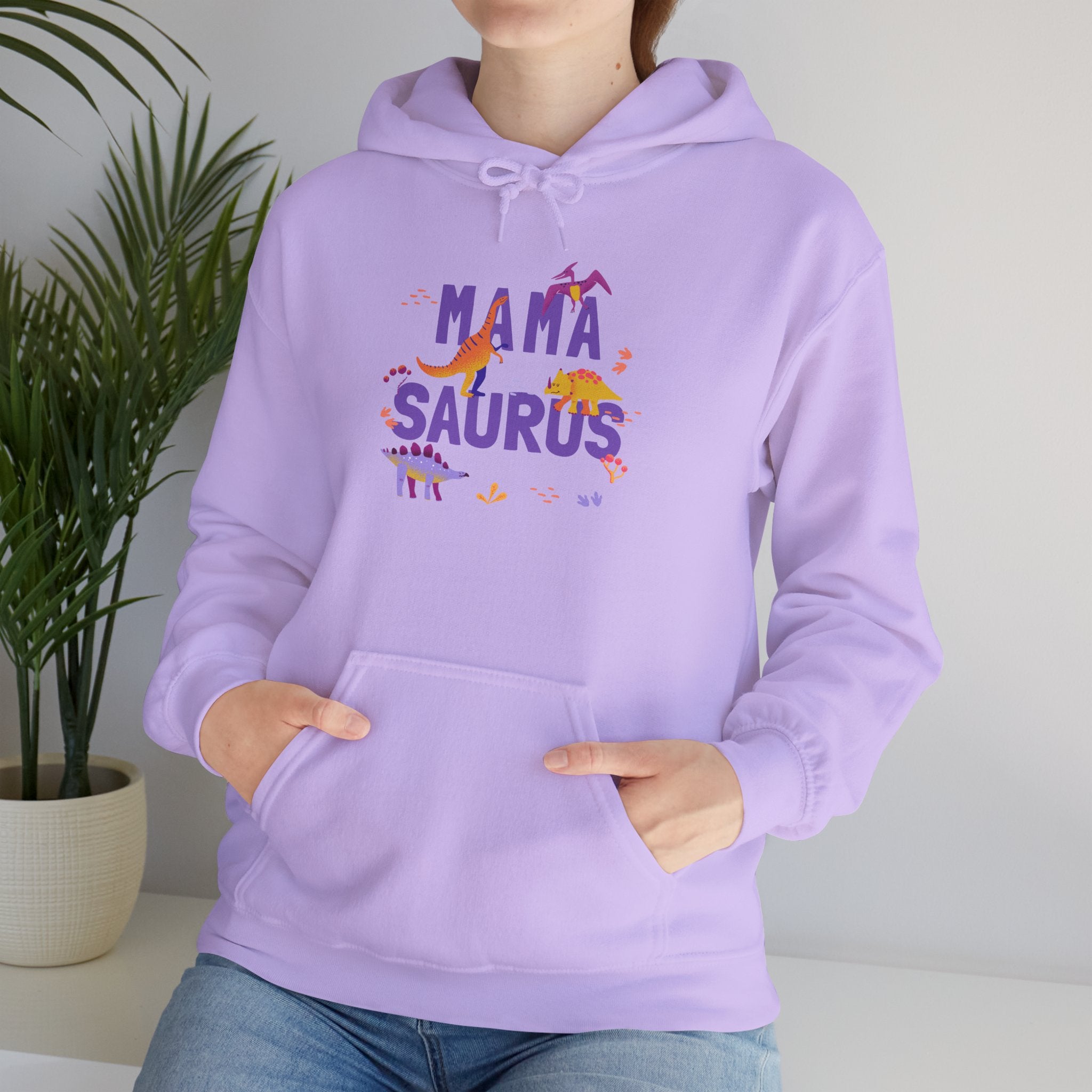 Hoodie | 'Mama Saurus' Graphic Sweatshirt