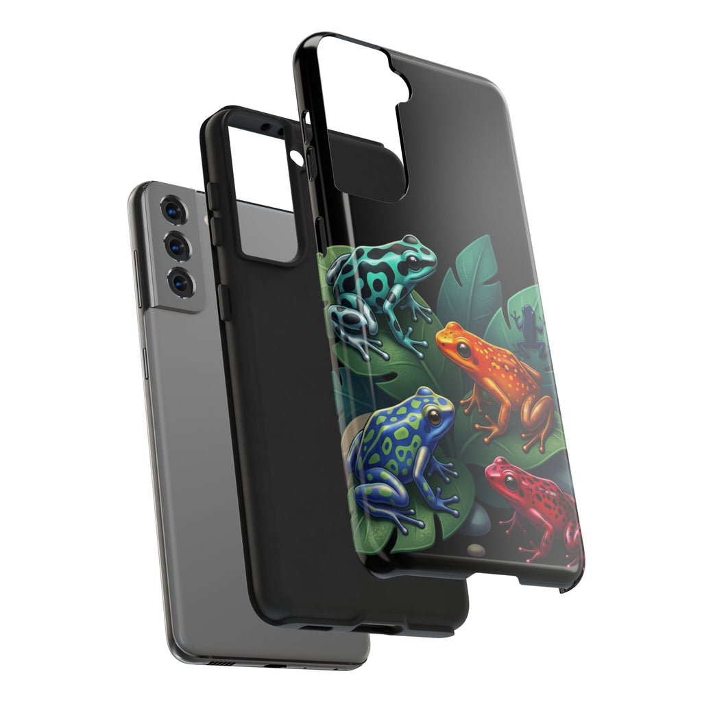 Phone Case | Colorful Dart Frog Design Tough Protective Case