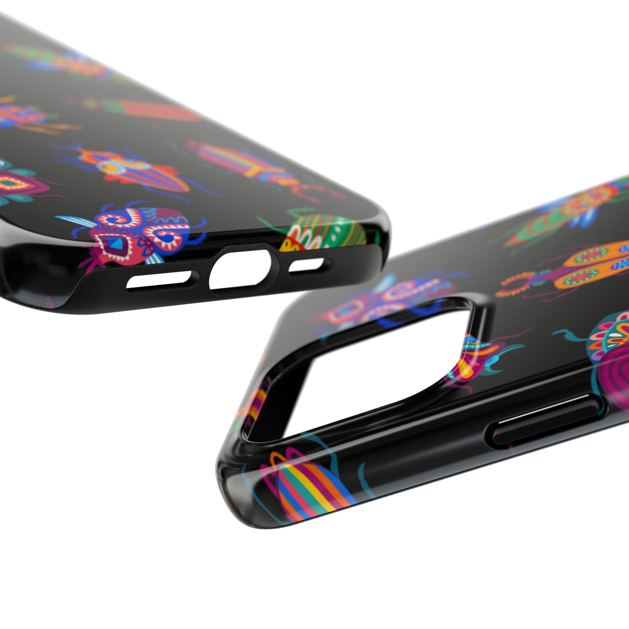 Phone Case | Neon Beetle Pattern Tough Protective Cover
