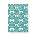 Journal | Decorative Boho Teal Paisley Hardcover  Notebook