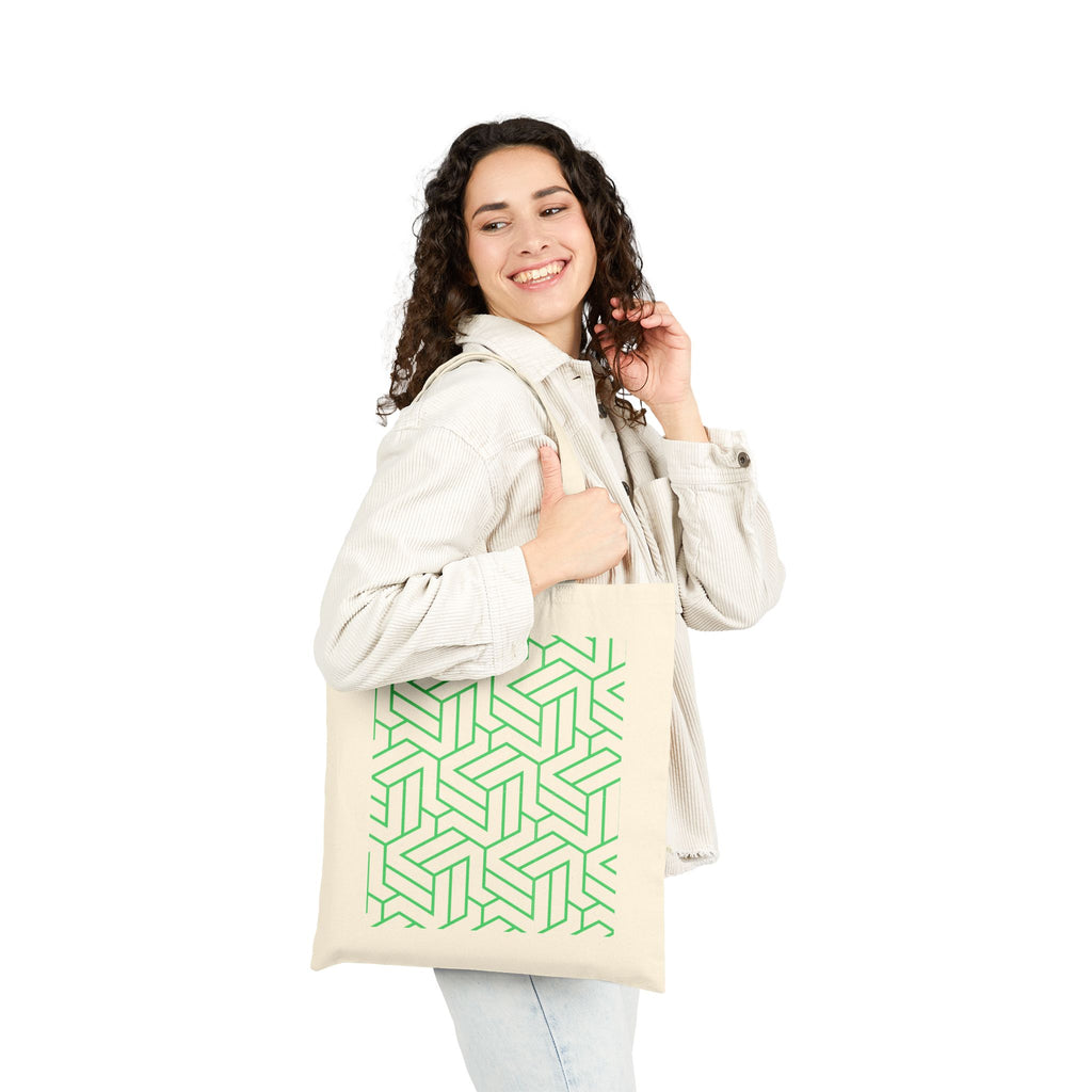 Tote Bag | Geometric Pastel Pattern