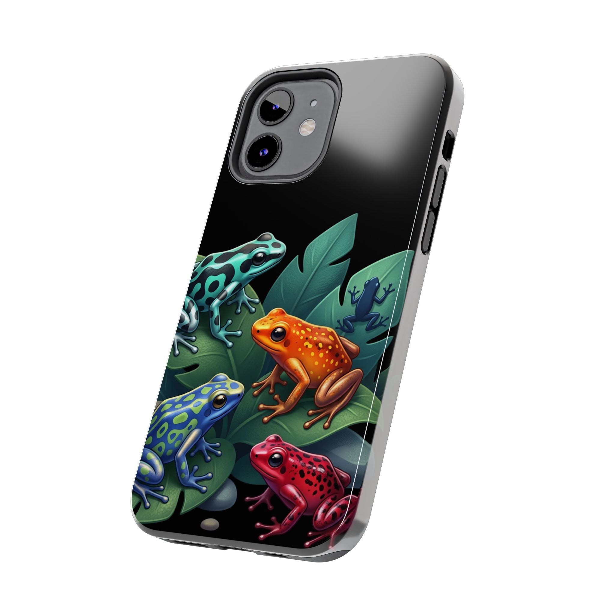 Phone Case | Colorful Dart Frog Design Tough Protective Case