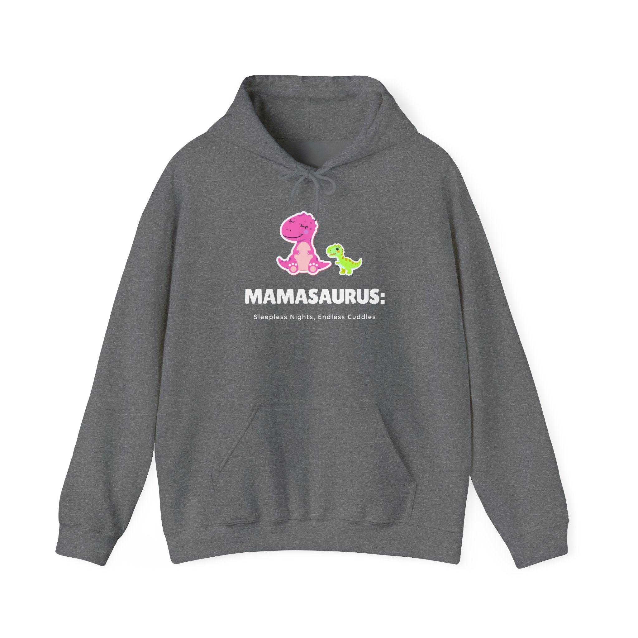 Hoodie | 'Mamasaurus' Pink Mama Dino with Baby Sweater