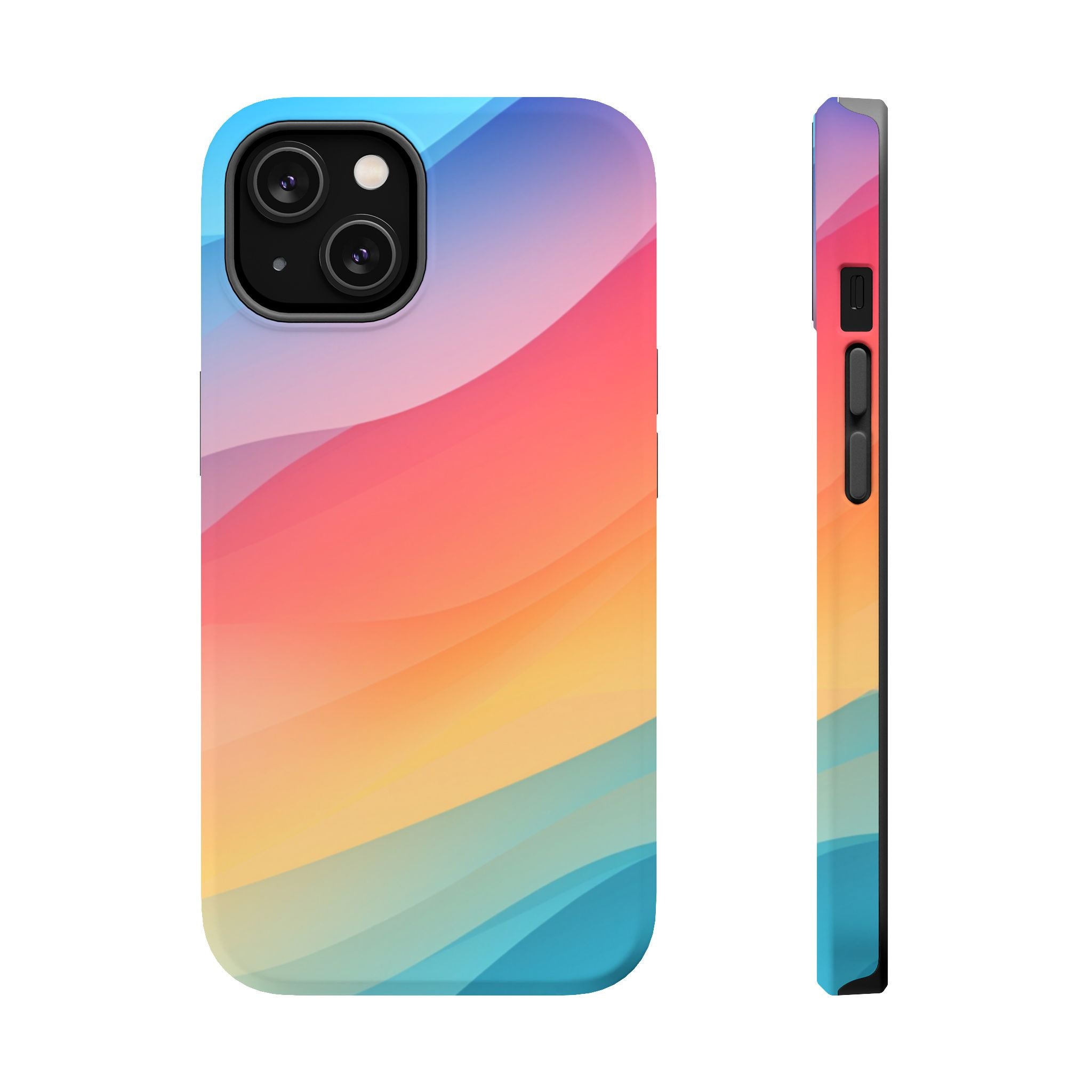 Phone Case | Gradient Sunset Magnetic Impact-Resistant Phone Shield