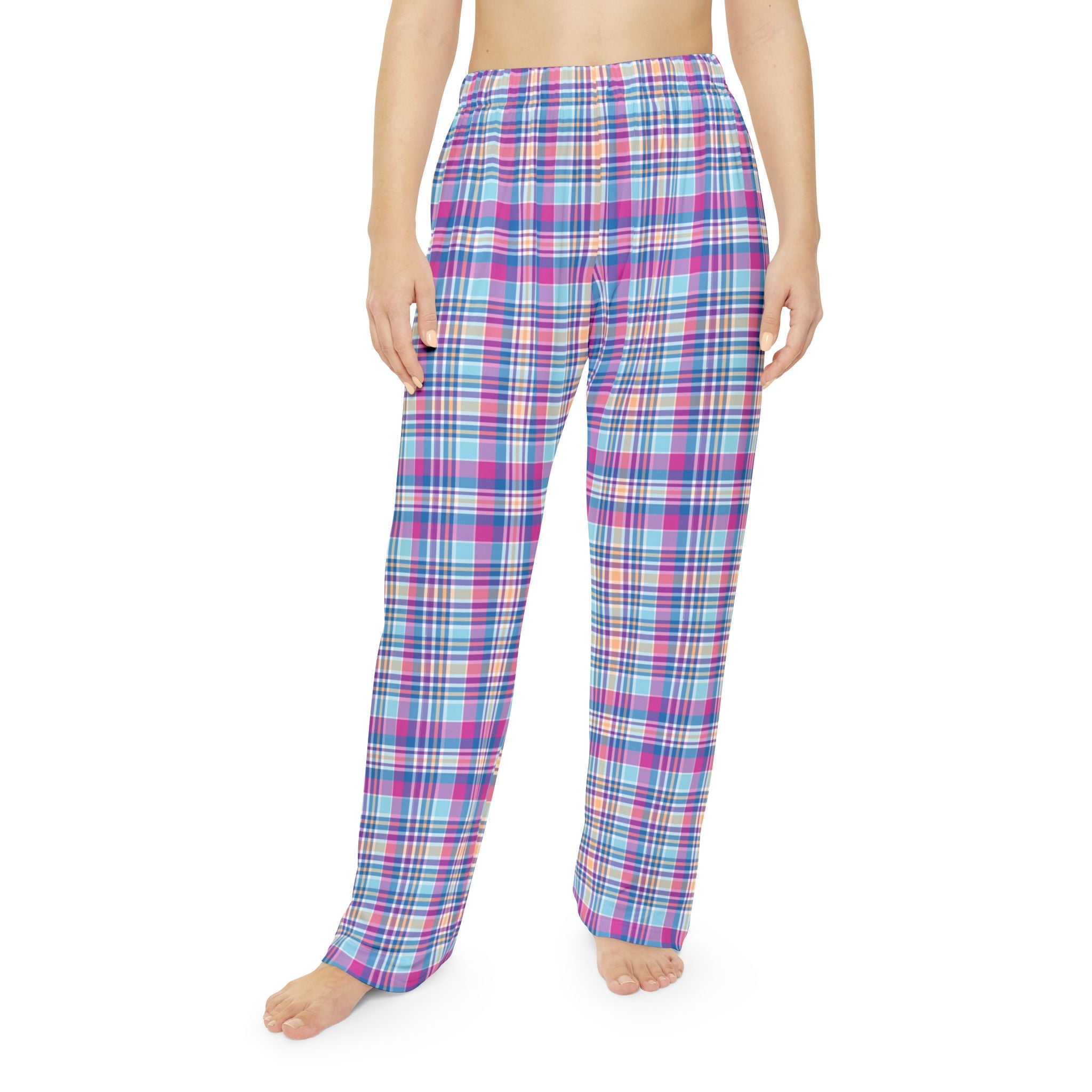 Pajama Pants | Women's Cozy Plaid Lounge Sleepwear