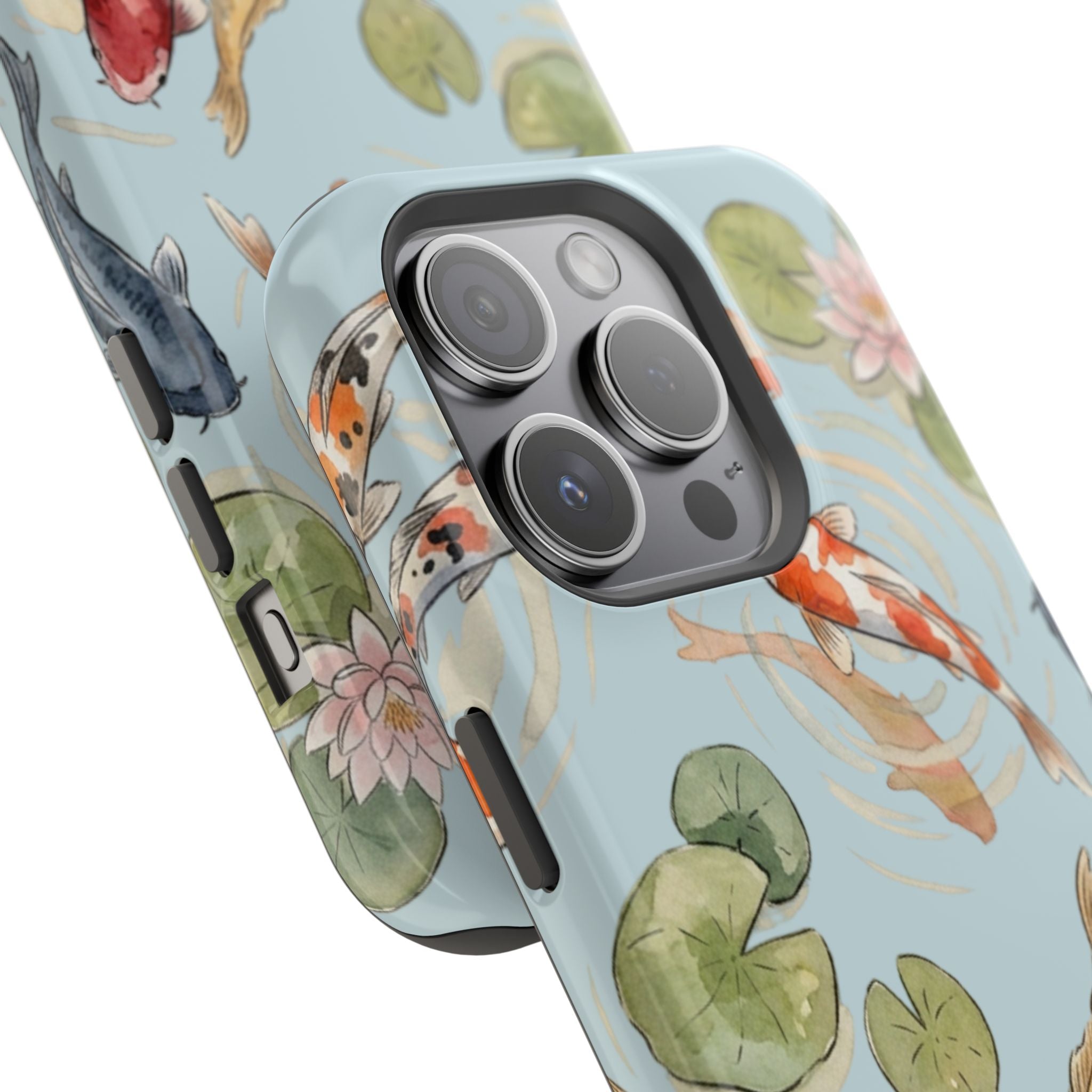 Phone Case | Koi Pond Magnetic Impact-Resistant Phone Cover