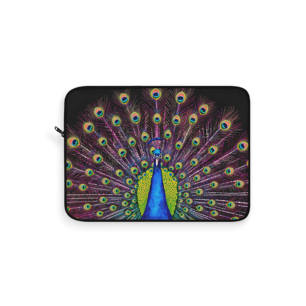 Laptop Sleeve | Vibrant Peacock Design