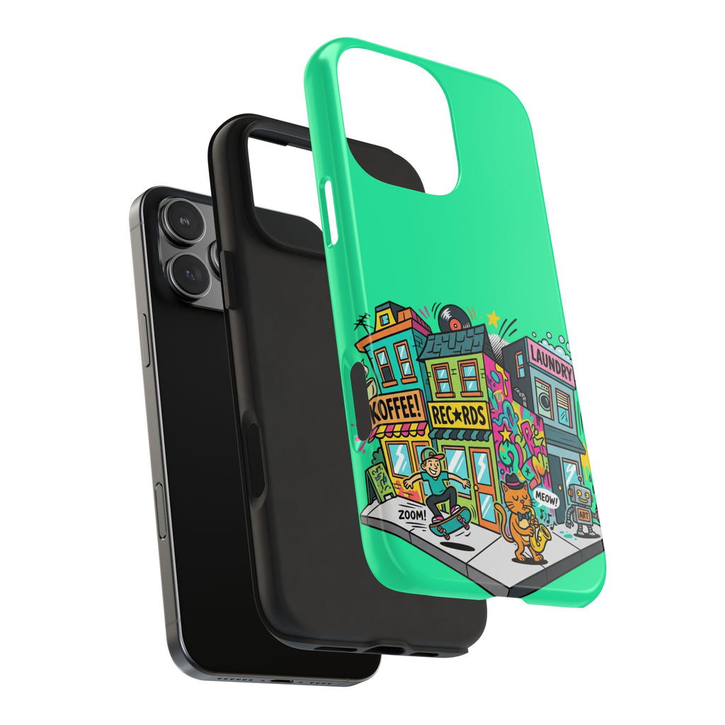 Phone Case | Tough Protective Cover with Colorful Street Art