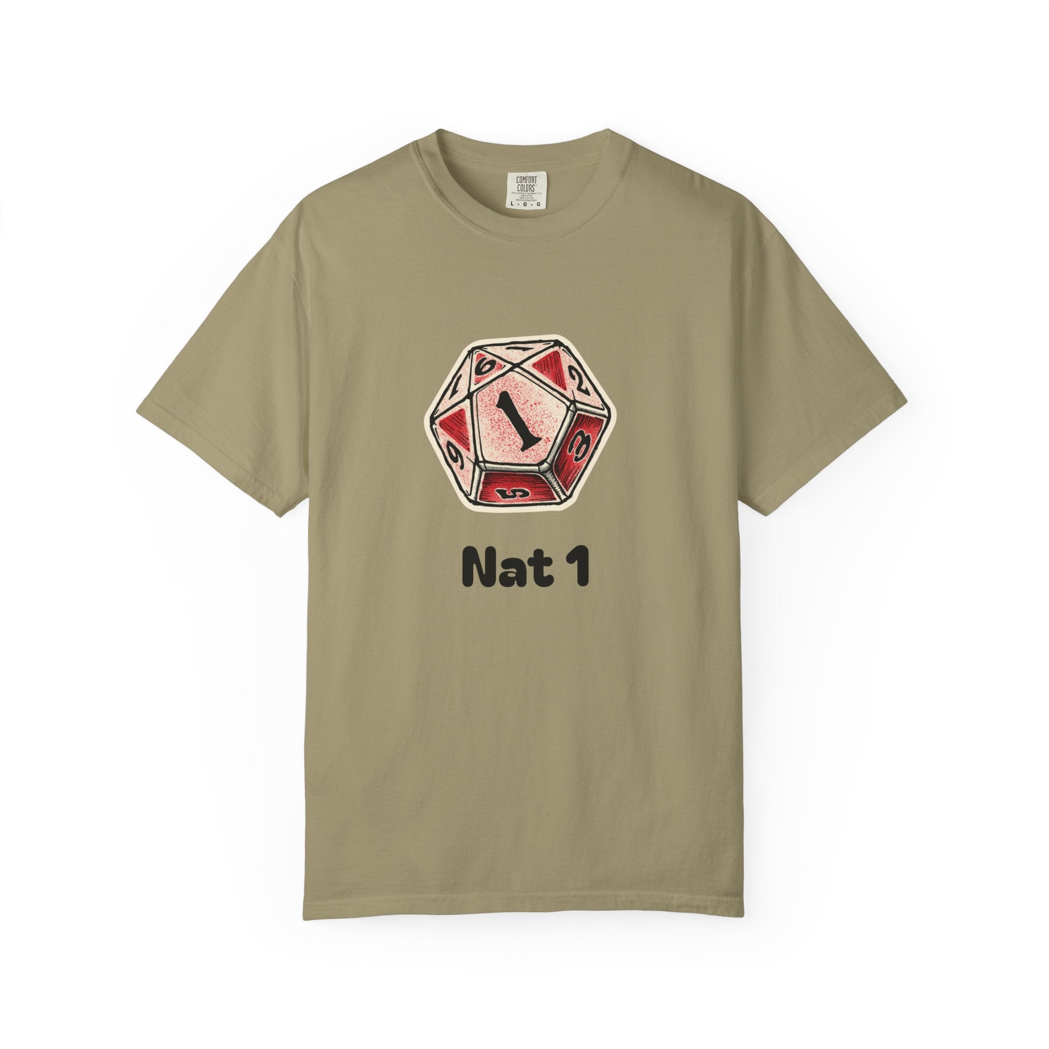 T-Shirt | Roleplaying RPG 'Nat 1' & 'Striving to Be the Whole Problem' Tee
