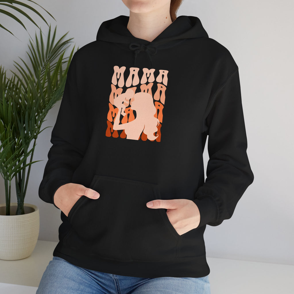 Hoodie | Mama and Baby Silhouette Graphic