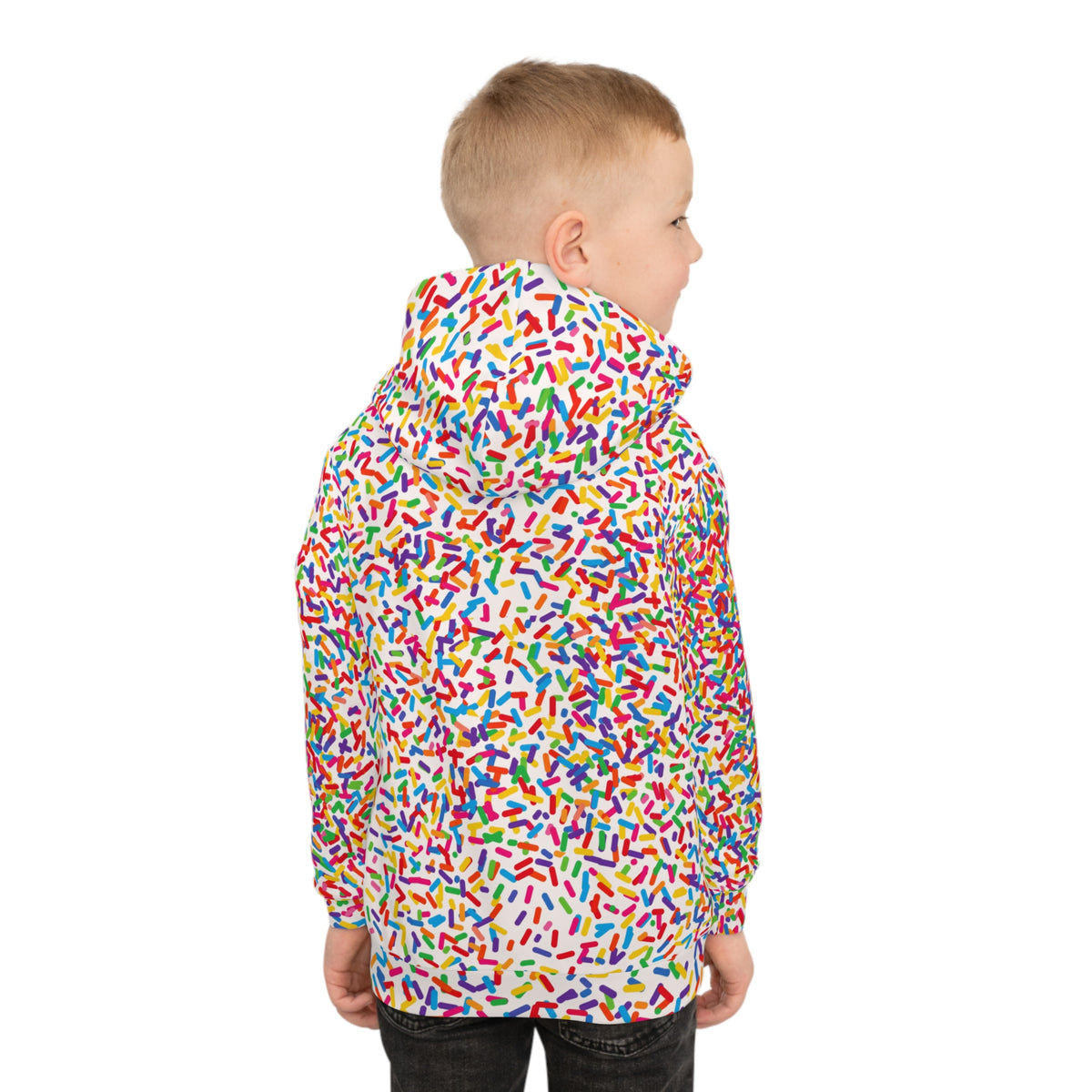 Vanilla & Rainbow Sprinkles Hoodie