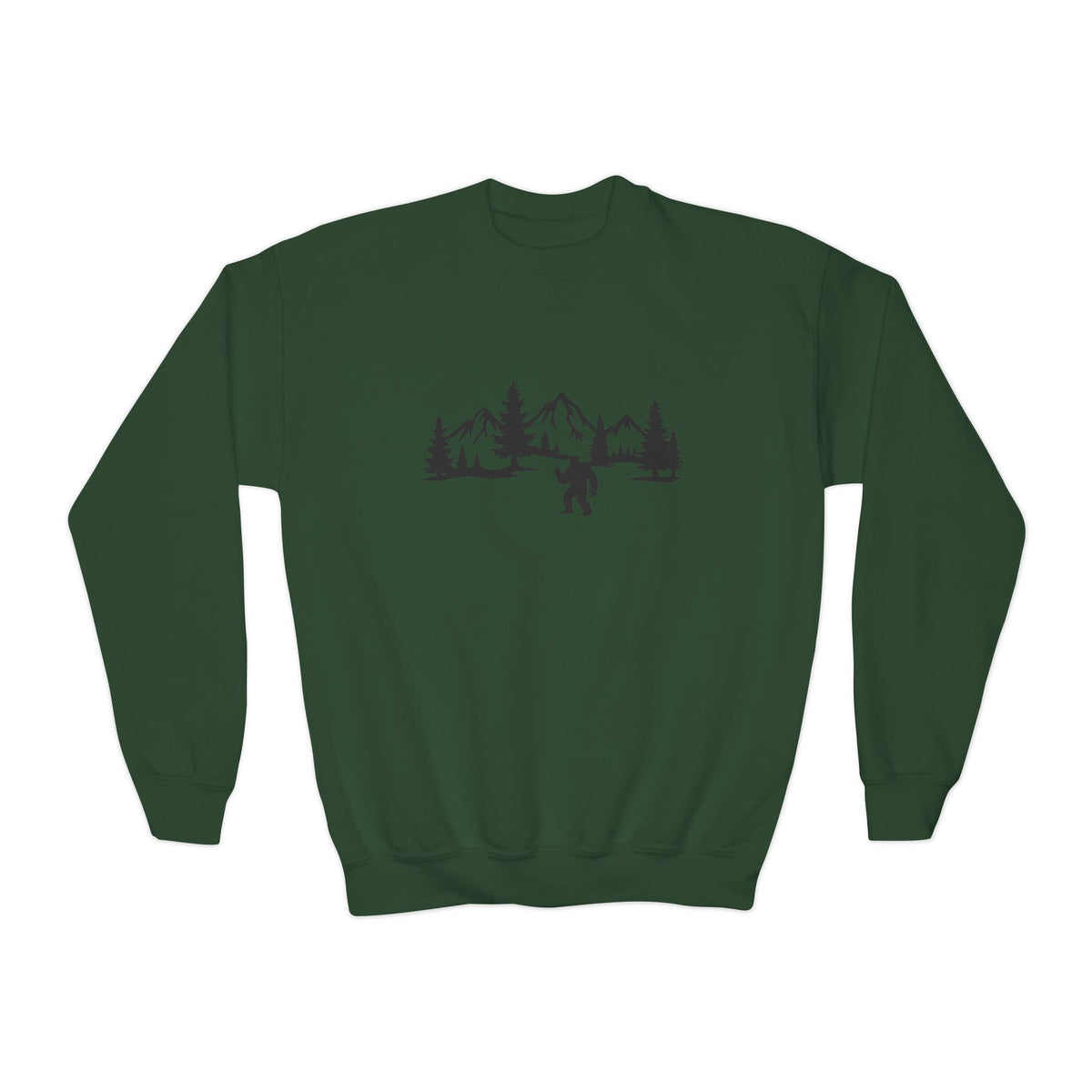 Thumbs Up Bigfoot Youth Sweatshirt