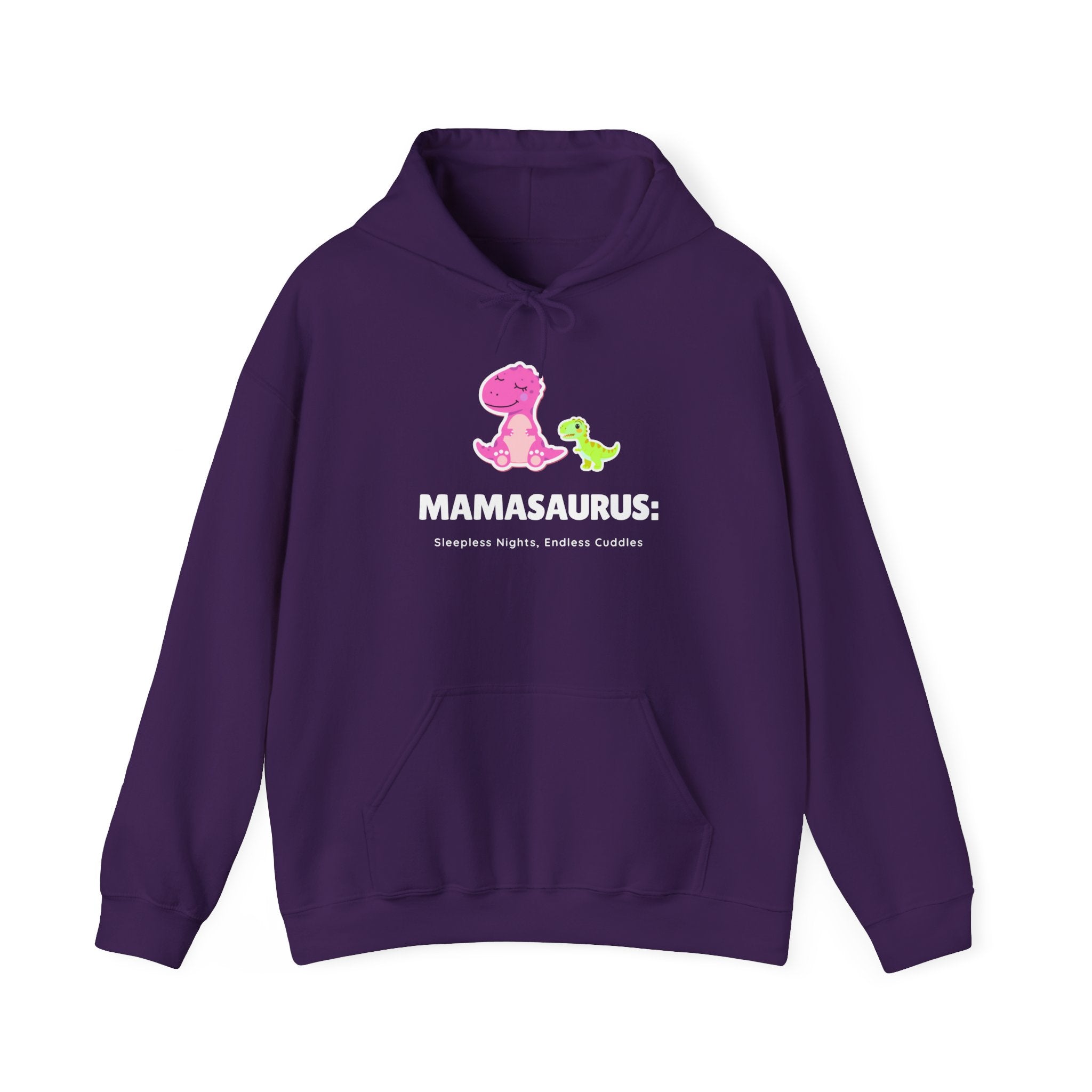 Hoodie | 'Mamasaurus' Pink Mama Dino with Baby Sweater