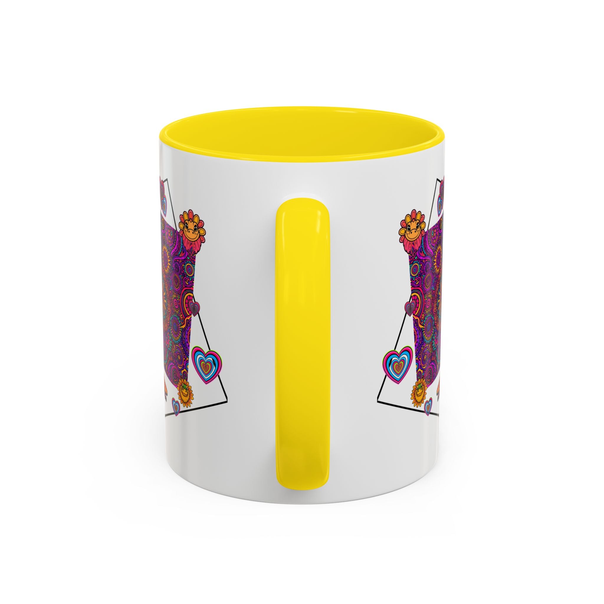 Coffee Mug | Psychedelic Lizards Accent Ceramic Mug