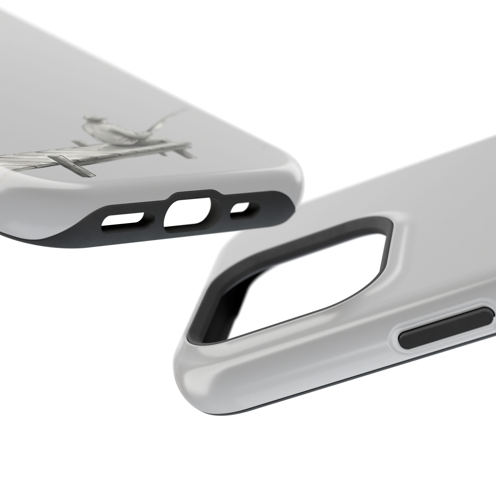 Phone Case | Fishing Dock Minimalist Magnetic Impact-Resistant Case
