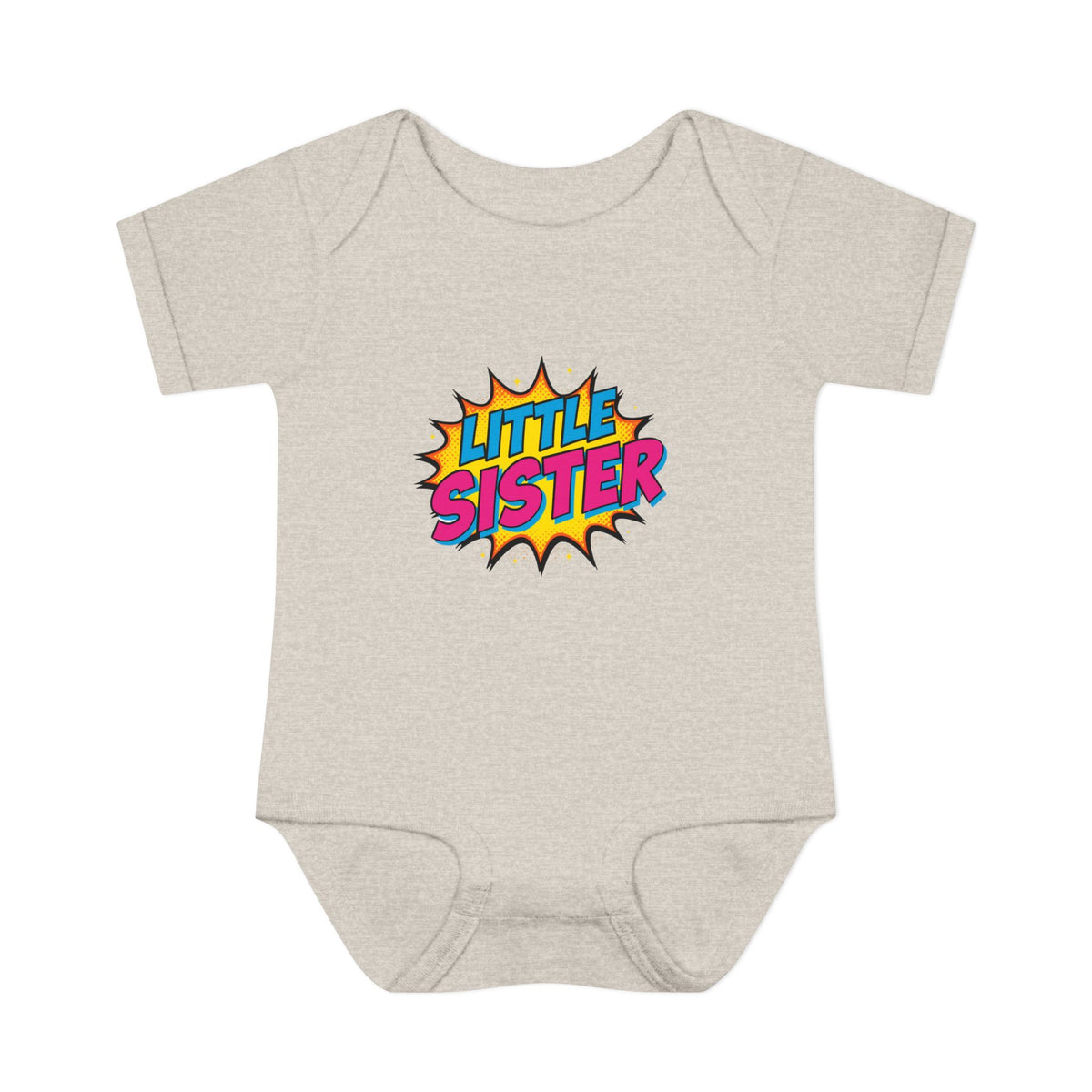Little Sister Pop Art Onesie