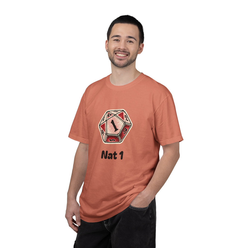 T-Shirt | Roleplaying RPG 'Nat 1' & 'Striving to Be the Whole Problem' Tee