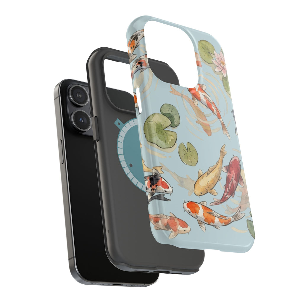 Phone Case | Koi Pond Magnetic Impact-Resistant Phone Cover