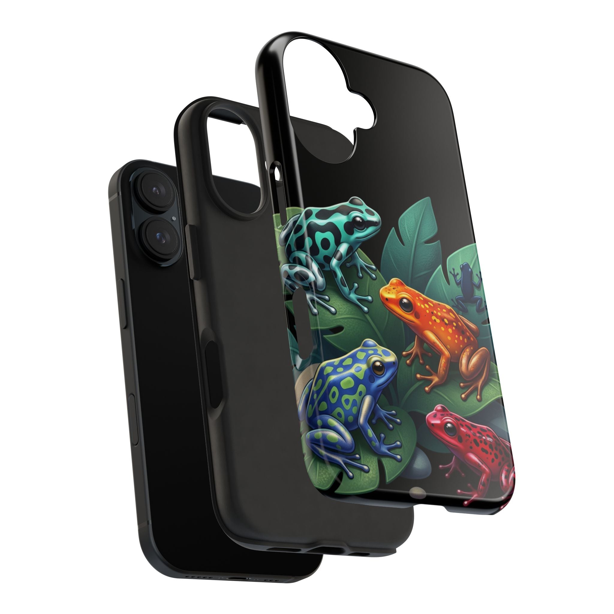 Phone Case | Colorful Dart Frog Design Tough Protective Case