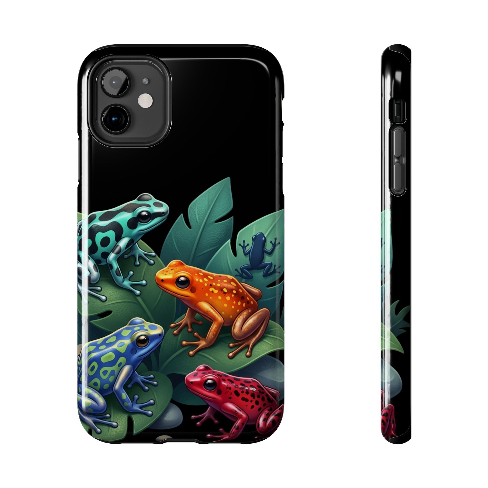 Phone Case | Colorful Dart Frog Design Tough Protective Case