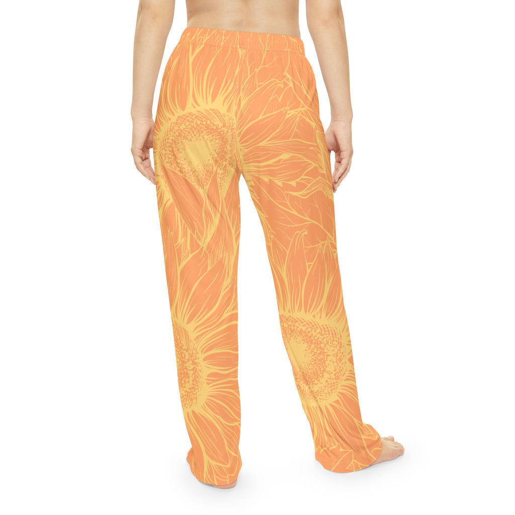Pajama Pants | Cozy Sunflower Print Loungewear for Women