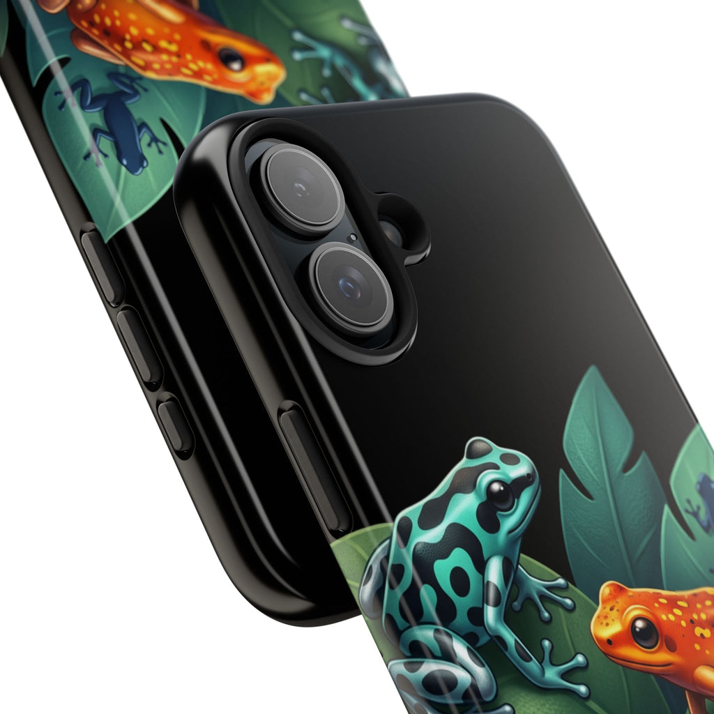 Phone Case | Colorful Dart Frog Design Tough Protective Case