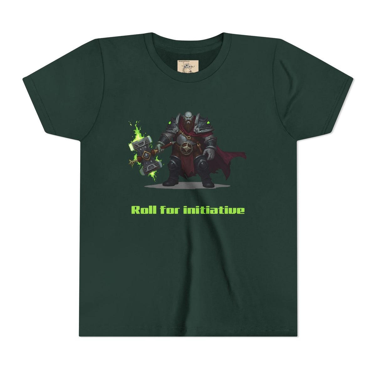 Custom 'Roll for Initiative' RPG Fantasy Character T-Shirt