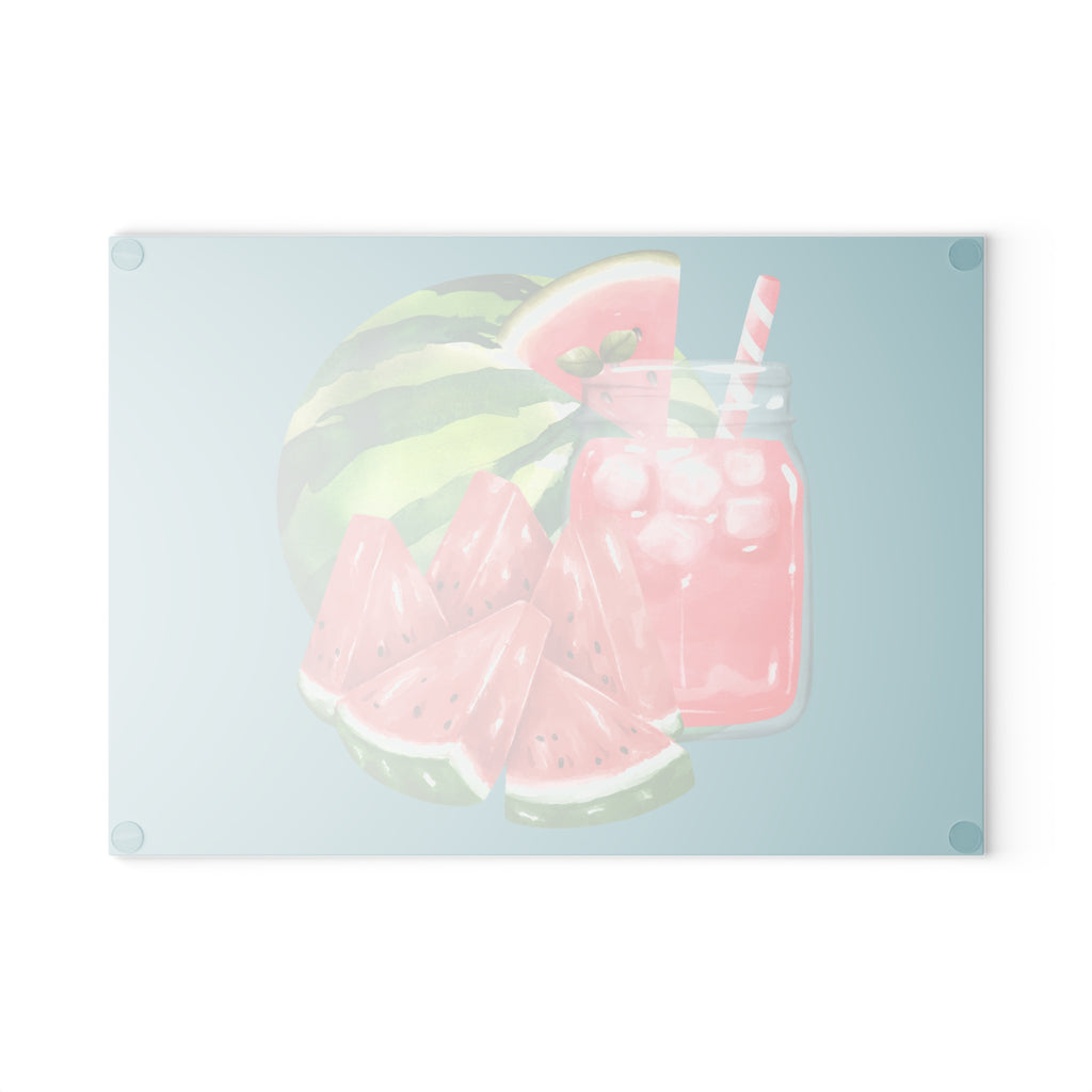 Glass Cutting Board | Watermelon Kitchen Decor