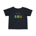 T-Shirt | 'Little Bro' Dino Letters Infant Tee