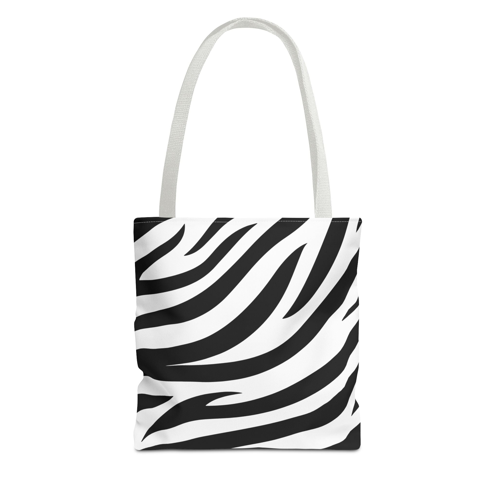 Tote Bag — Black & White Zebra Print  Fashion Tote