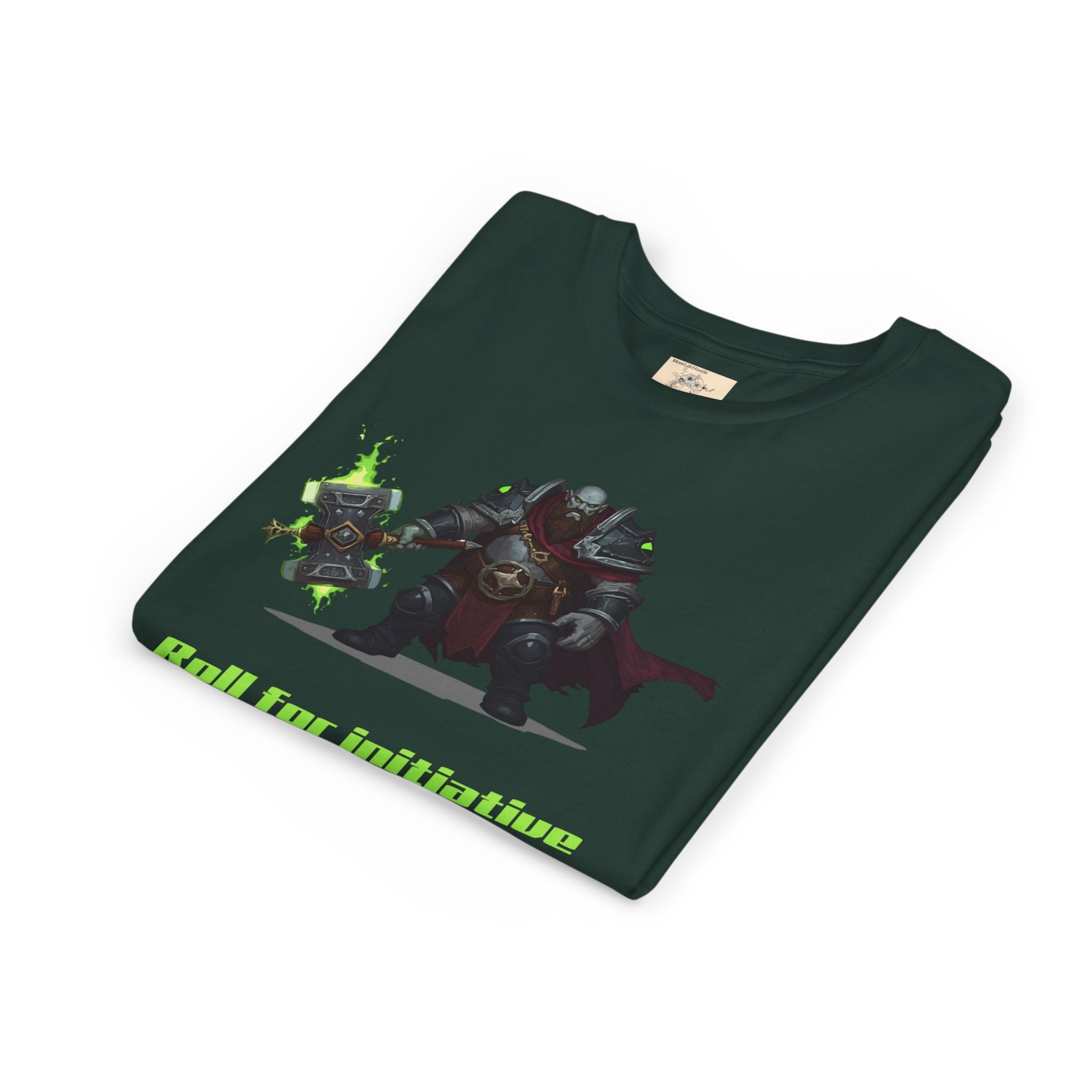 T-Shirt | 'Roll for Initiative' Fantasy RPG Character Youth Tee