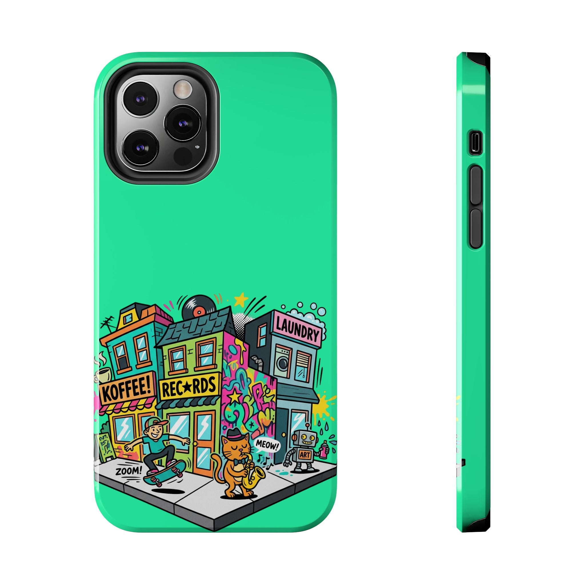 Phone Case | Tough Protective Cover with Colorful Street Art