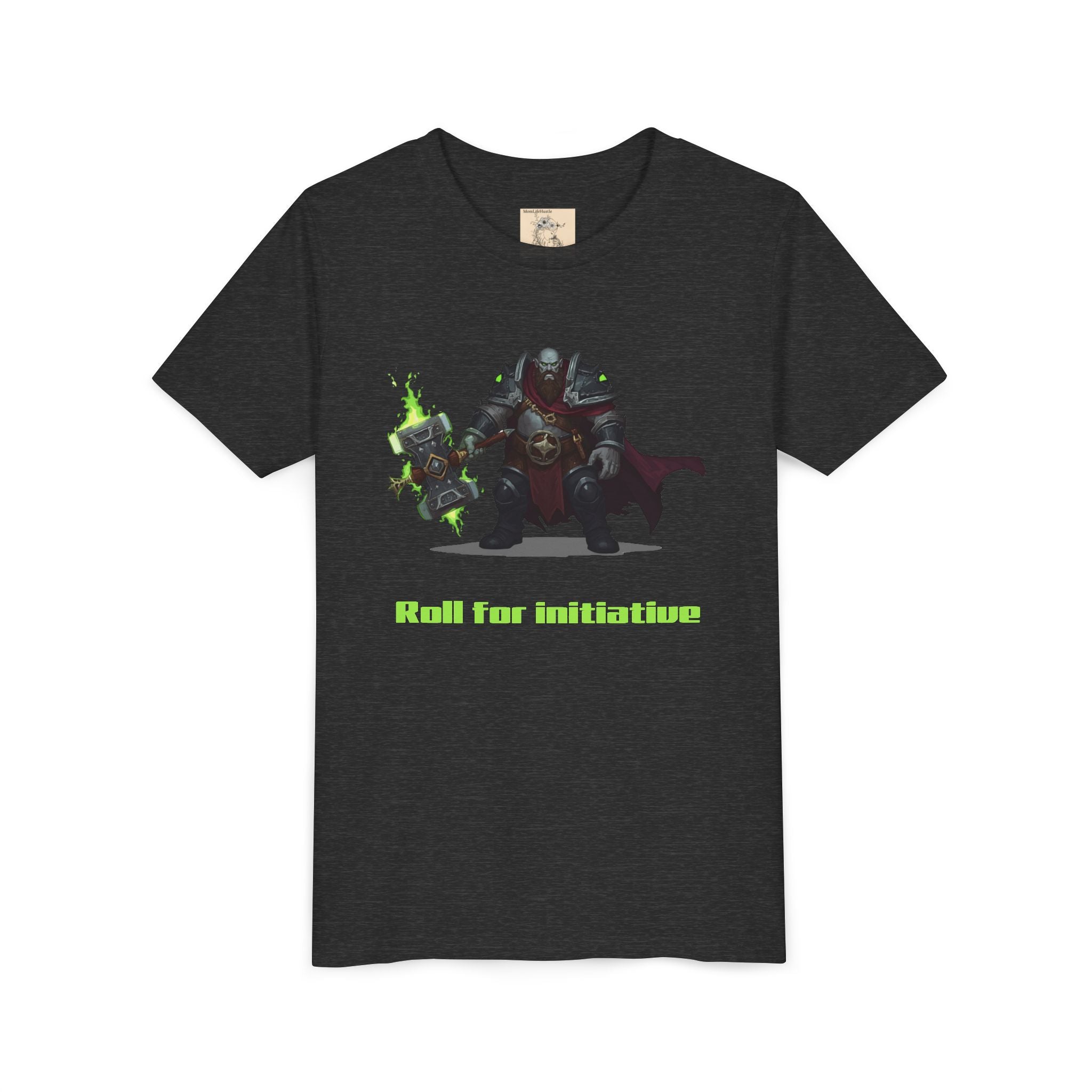 T-Shirt | 'Roll for Initiative' Fantasy RPG Character Youth Tee