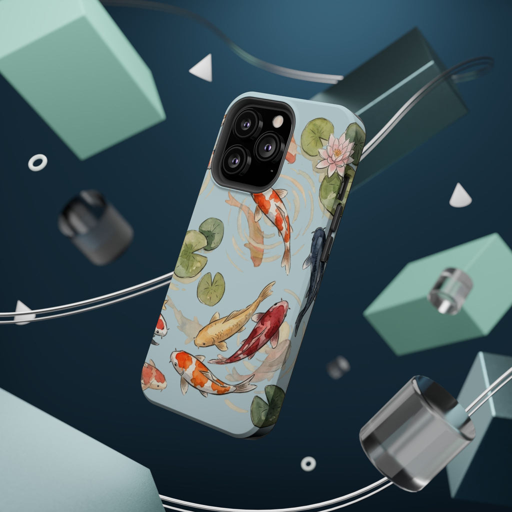 Phone Case | Koi Pond Magnetic Impact-Resistant Phone Cover