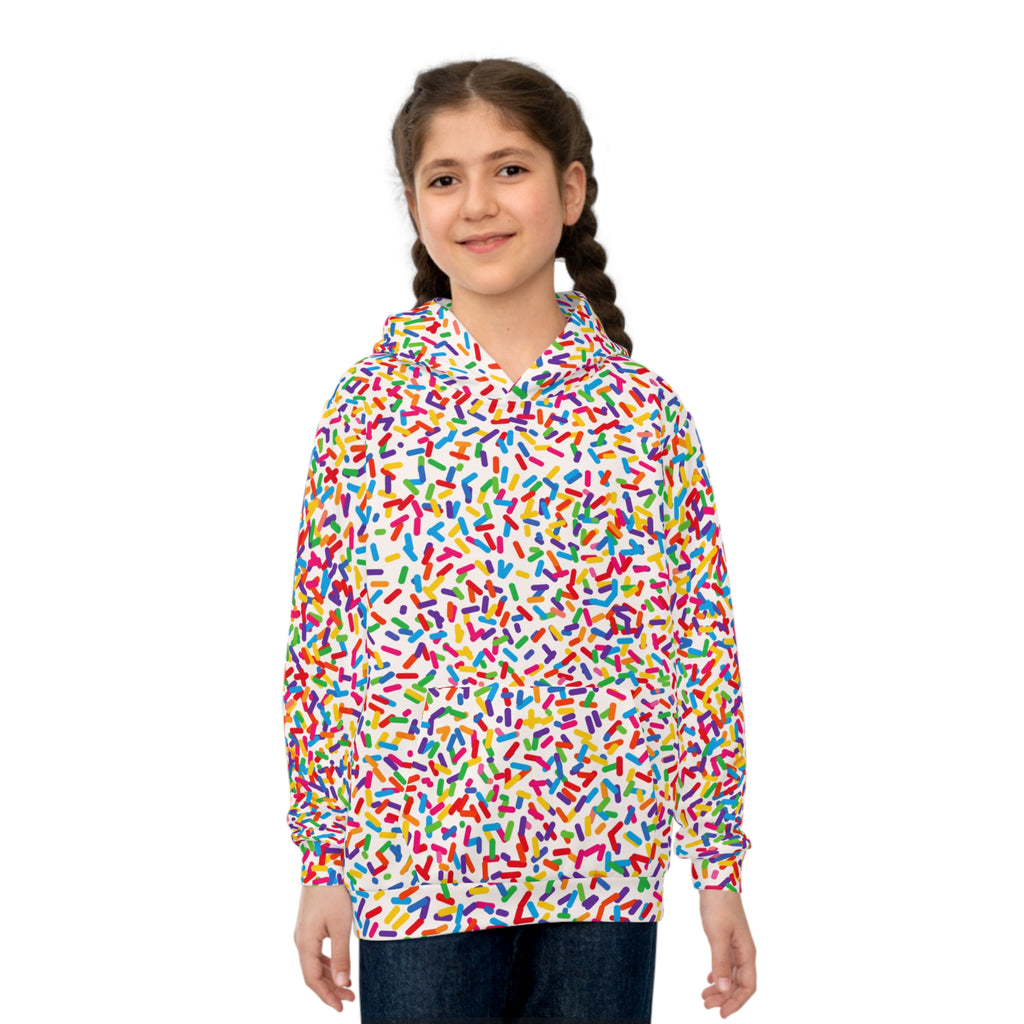 Vanilla & Rainbow Sprinkles Hoodie