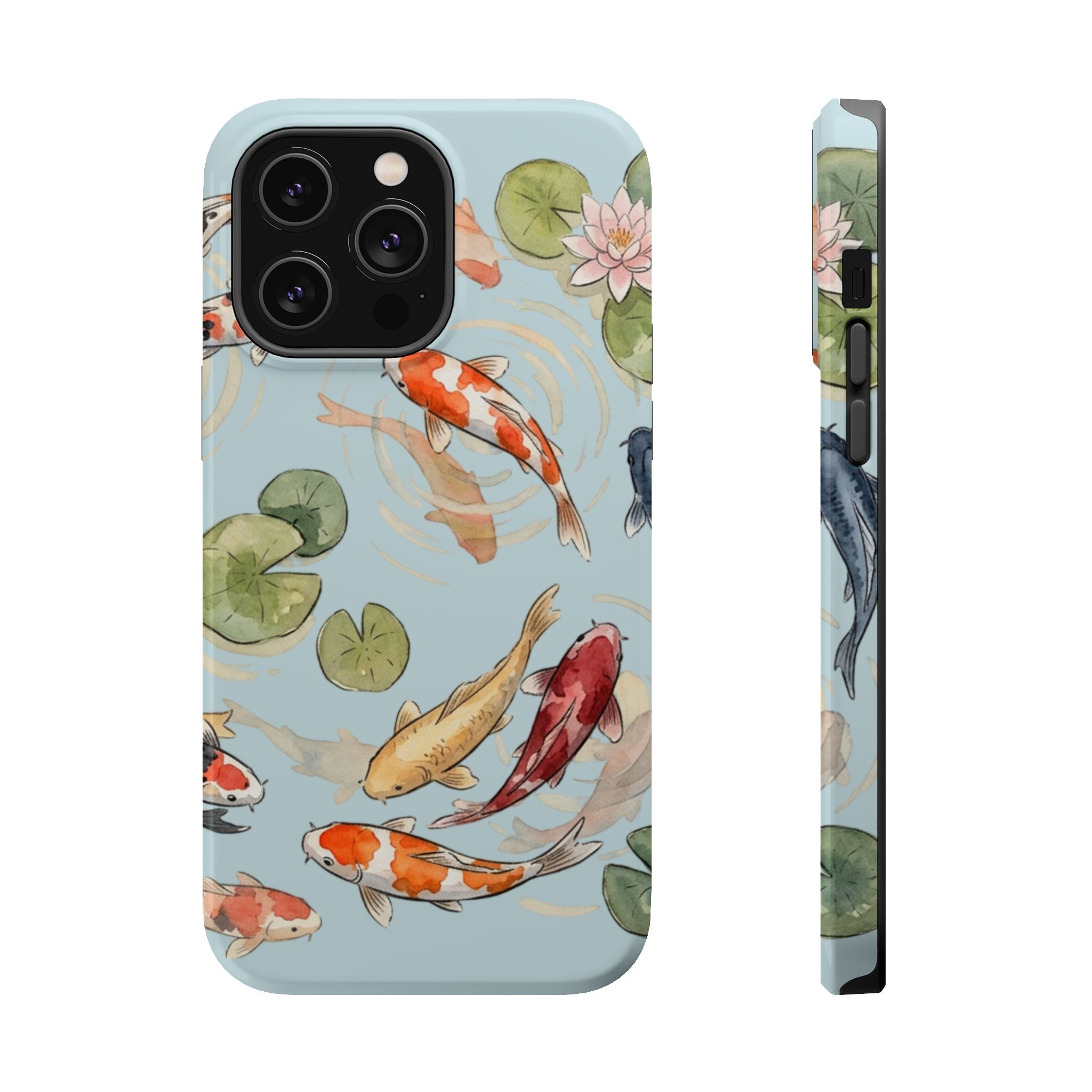 Phone Case | Koi Pond Magnetic Impact-Resistant Phone Cover