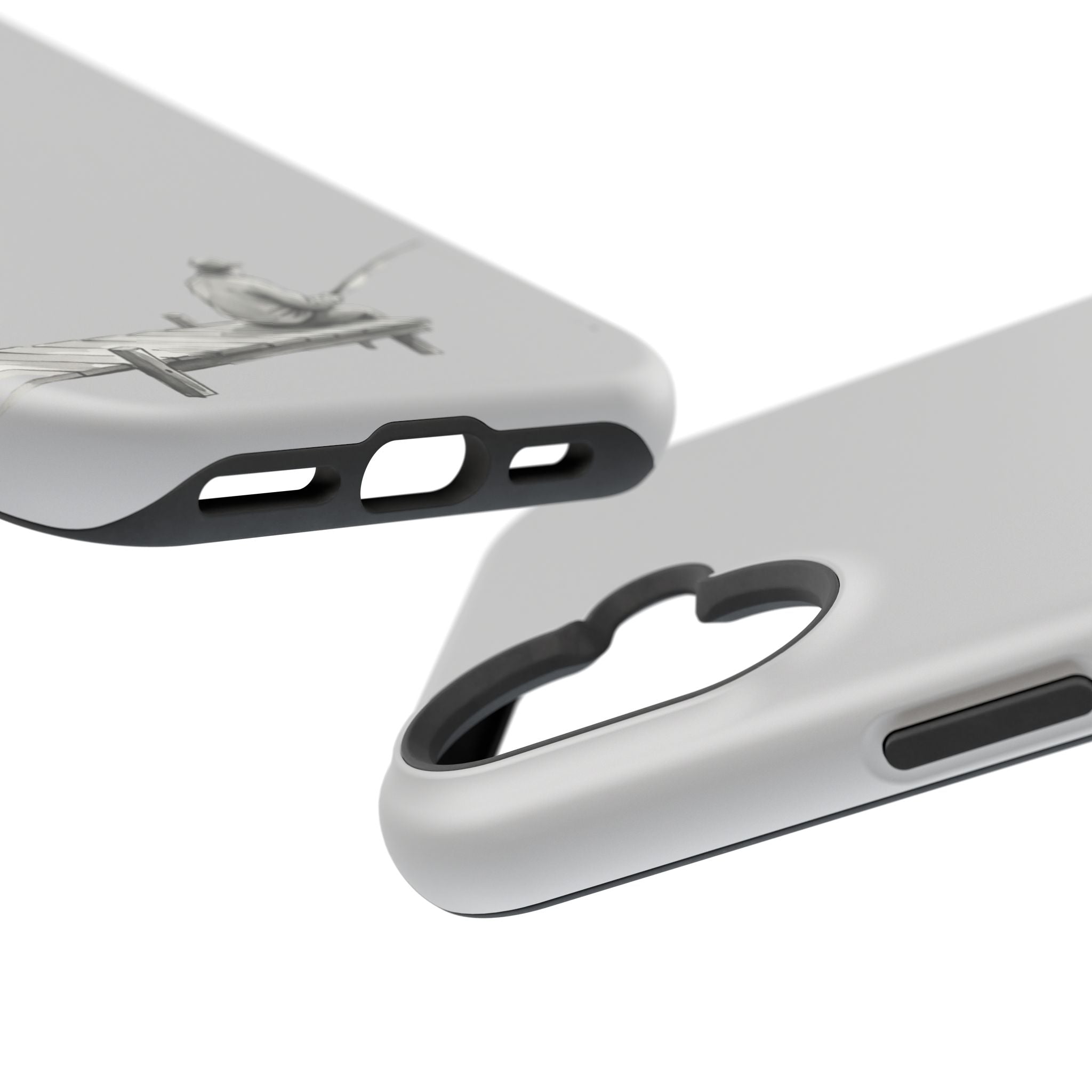 Phone Case | Fishing Dock Minimalist Magnetic Impact-Resistant Case