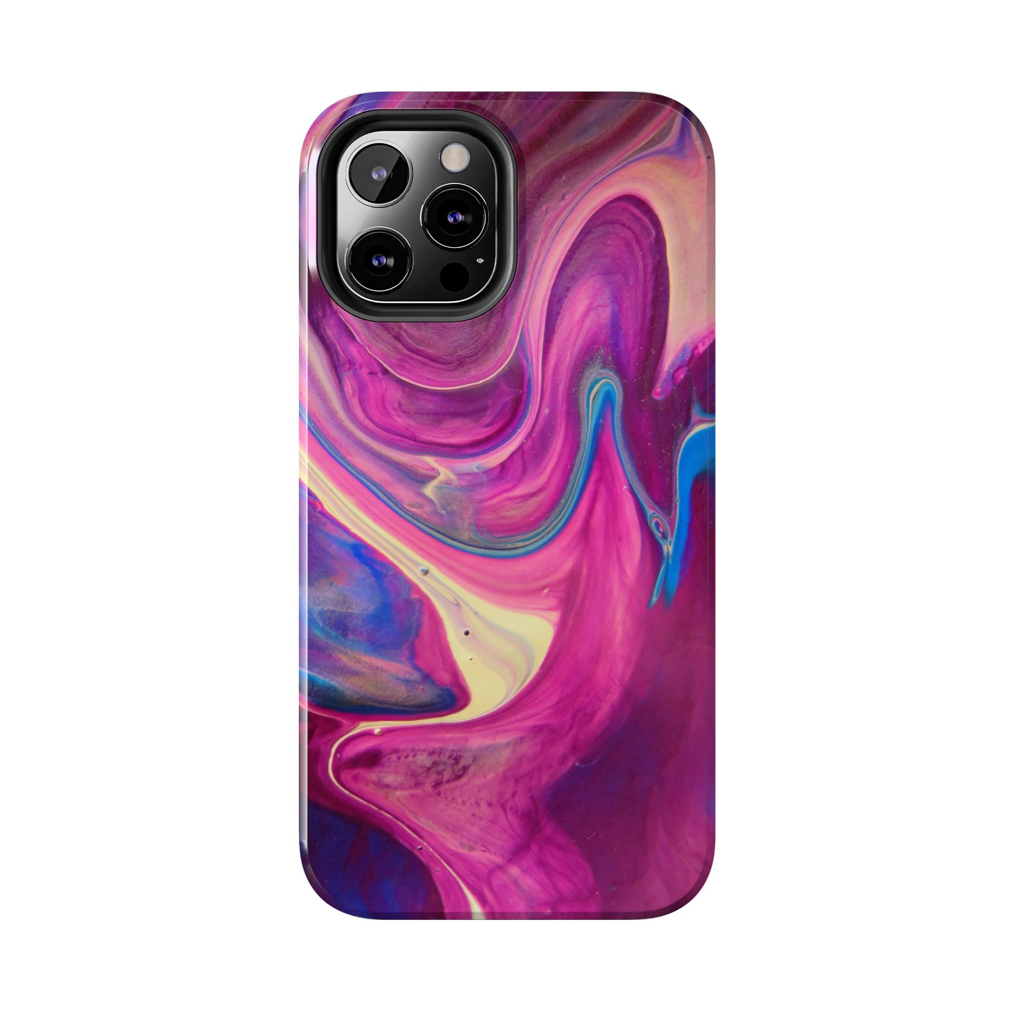 Phone Case | Protective Artistic Paint Pour Design