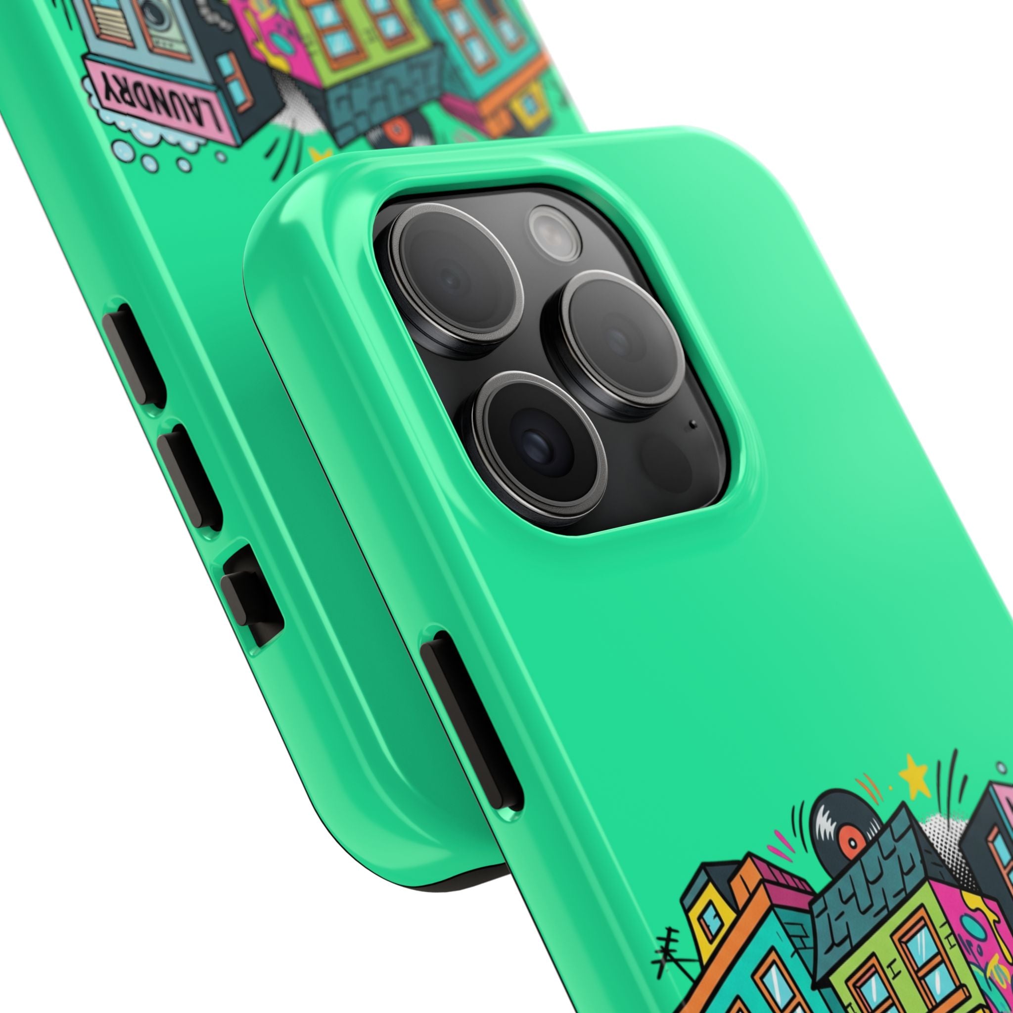 Phone Case | Tough Protective Cover with Colorful Street Art