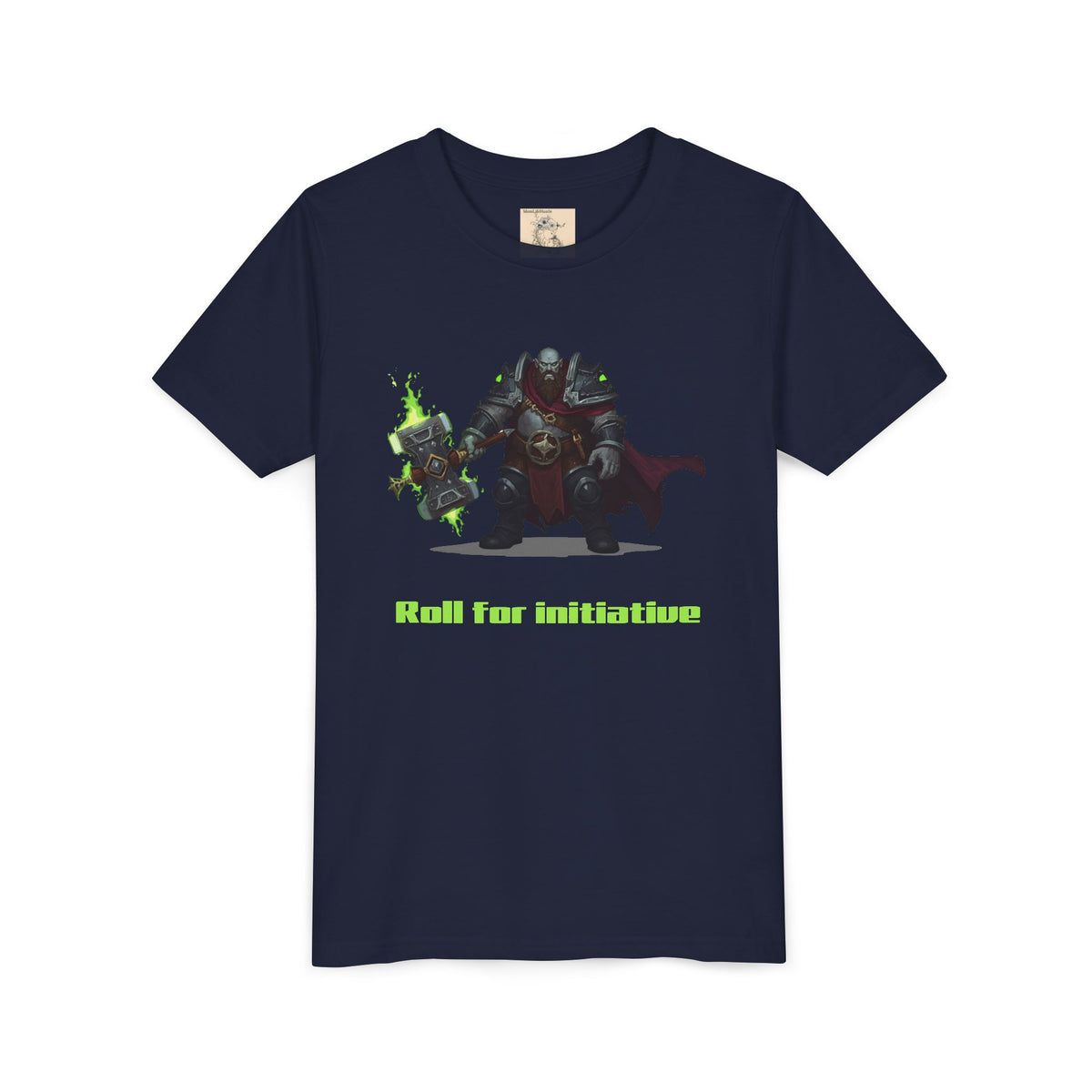 Custom 'Roll for Initiative' RPG Fantasy Character T-Shirt