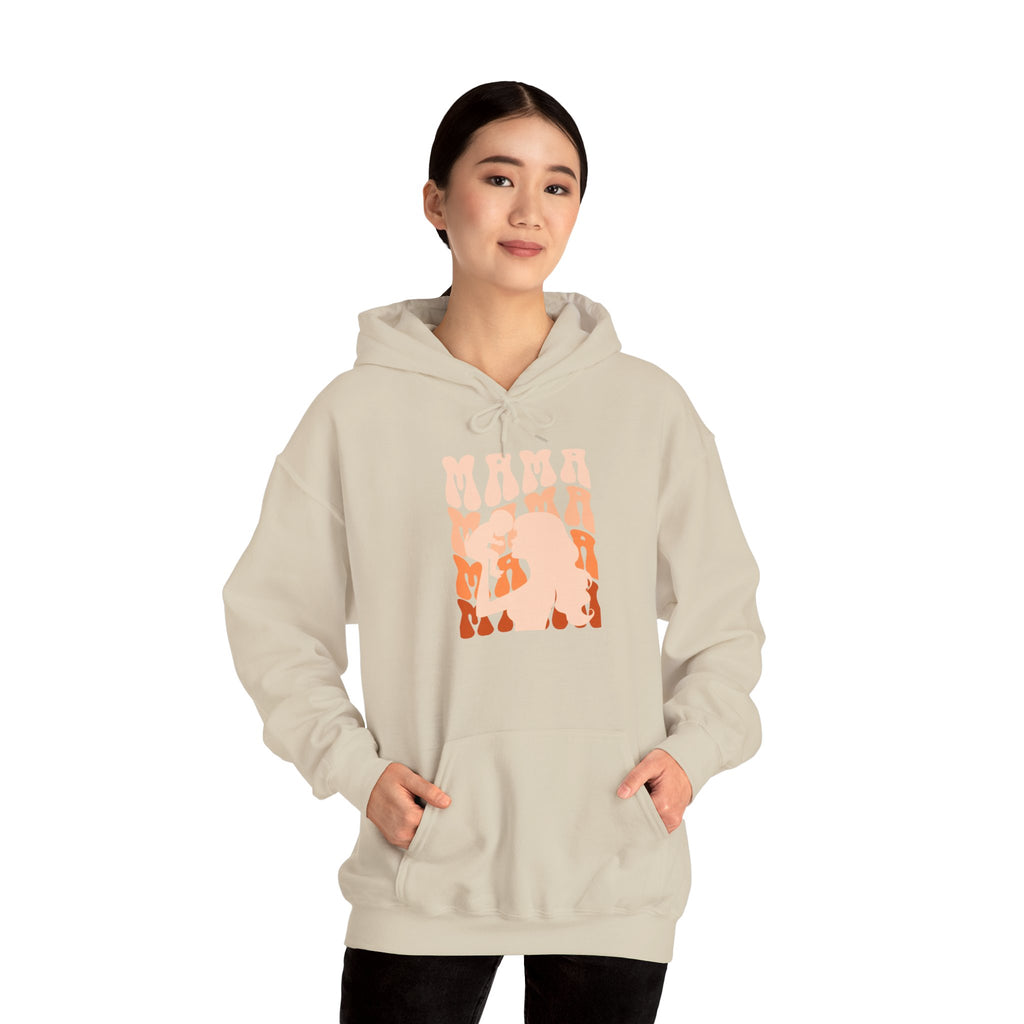 Hoodie | Mama and Baby Silhouette Graphic