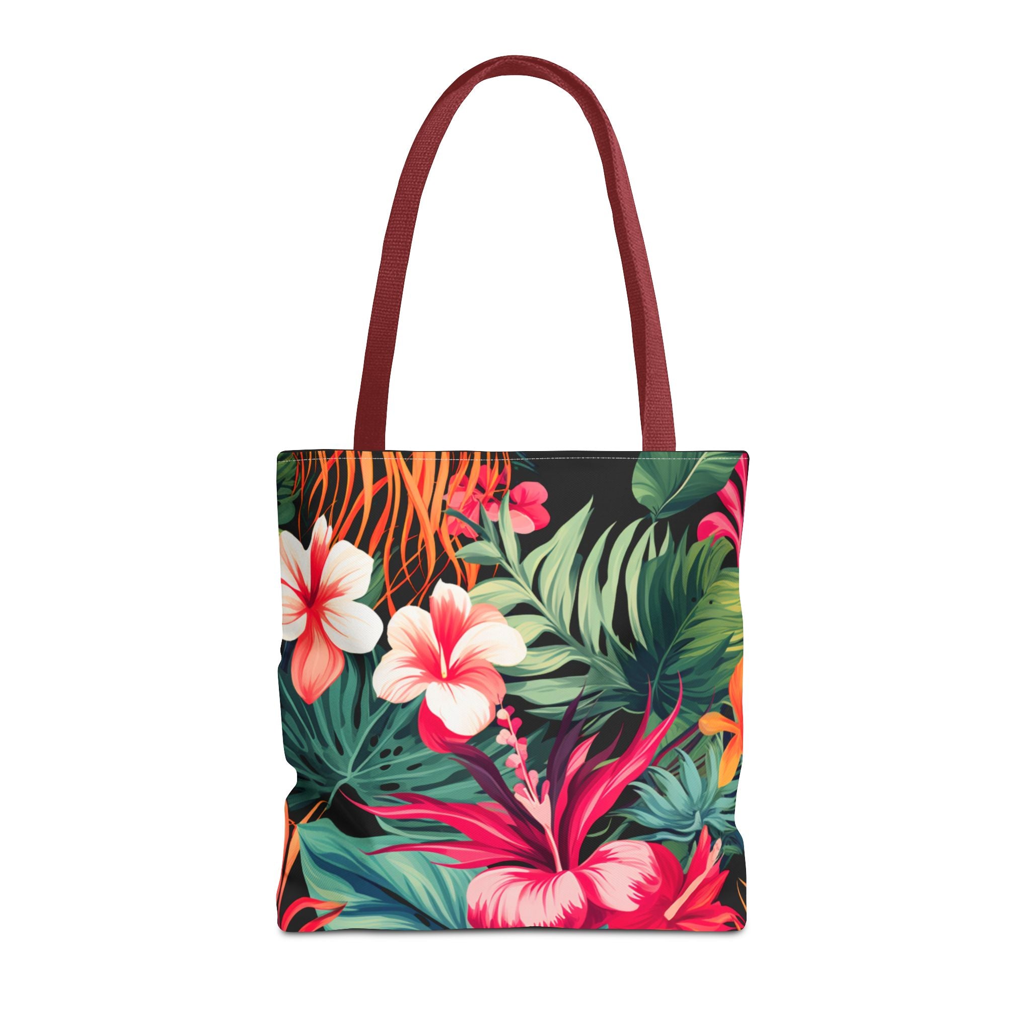 Tote Bag | Vibrant Tropical Beach & Market Tote