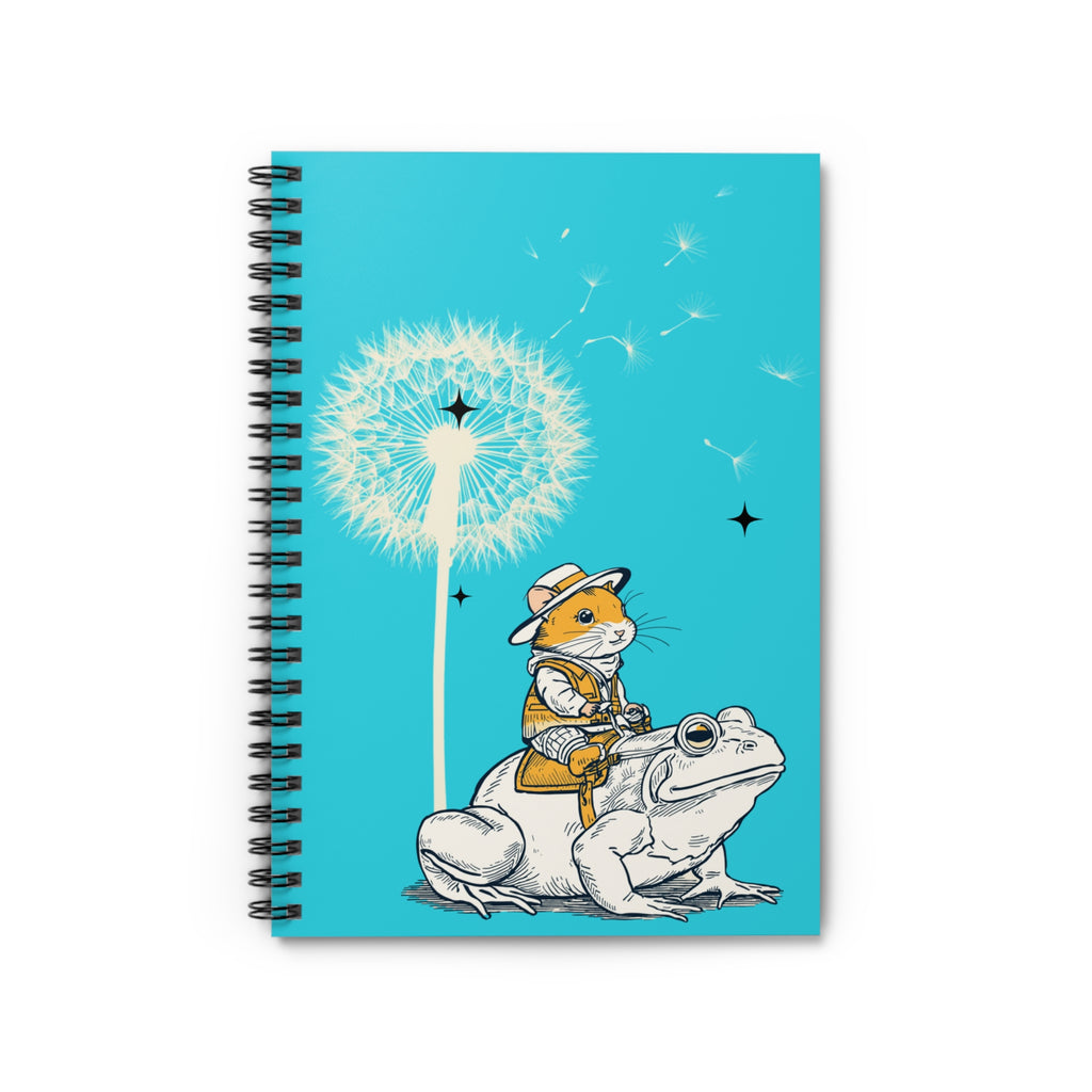 Journal | Tiny Adventures of Hamster and Frog Spiral Notebook
