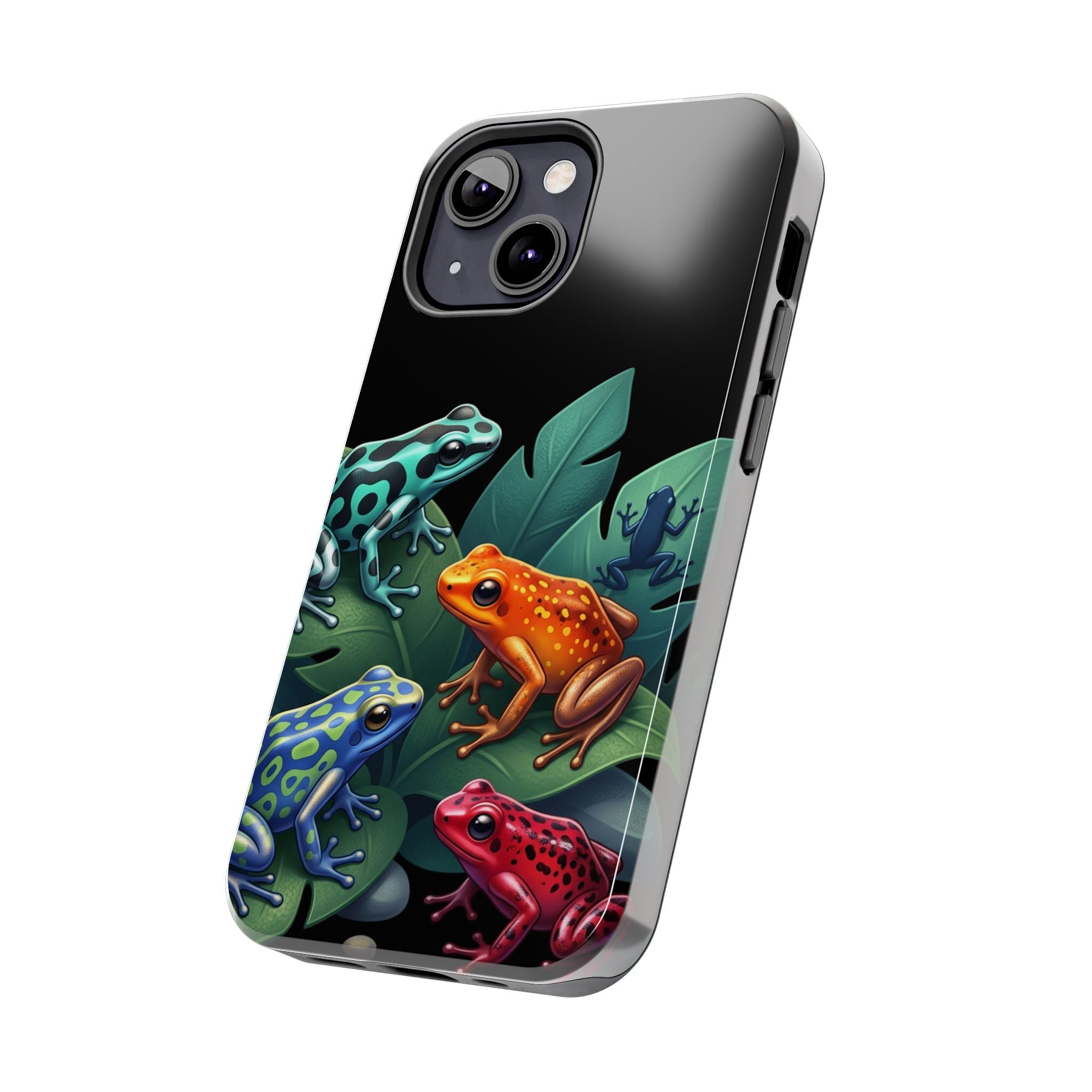 Phone Case | Colorful Dart Frog Design Tough Protective Case