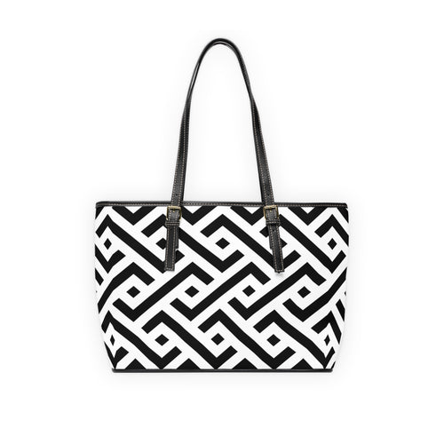 Classic Monochrome Shoulder Bag
