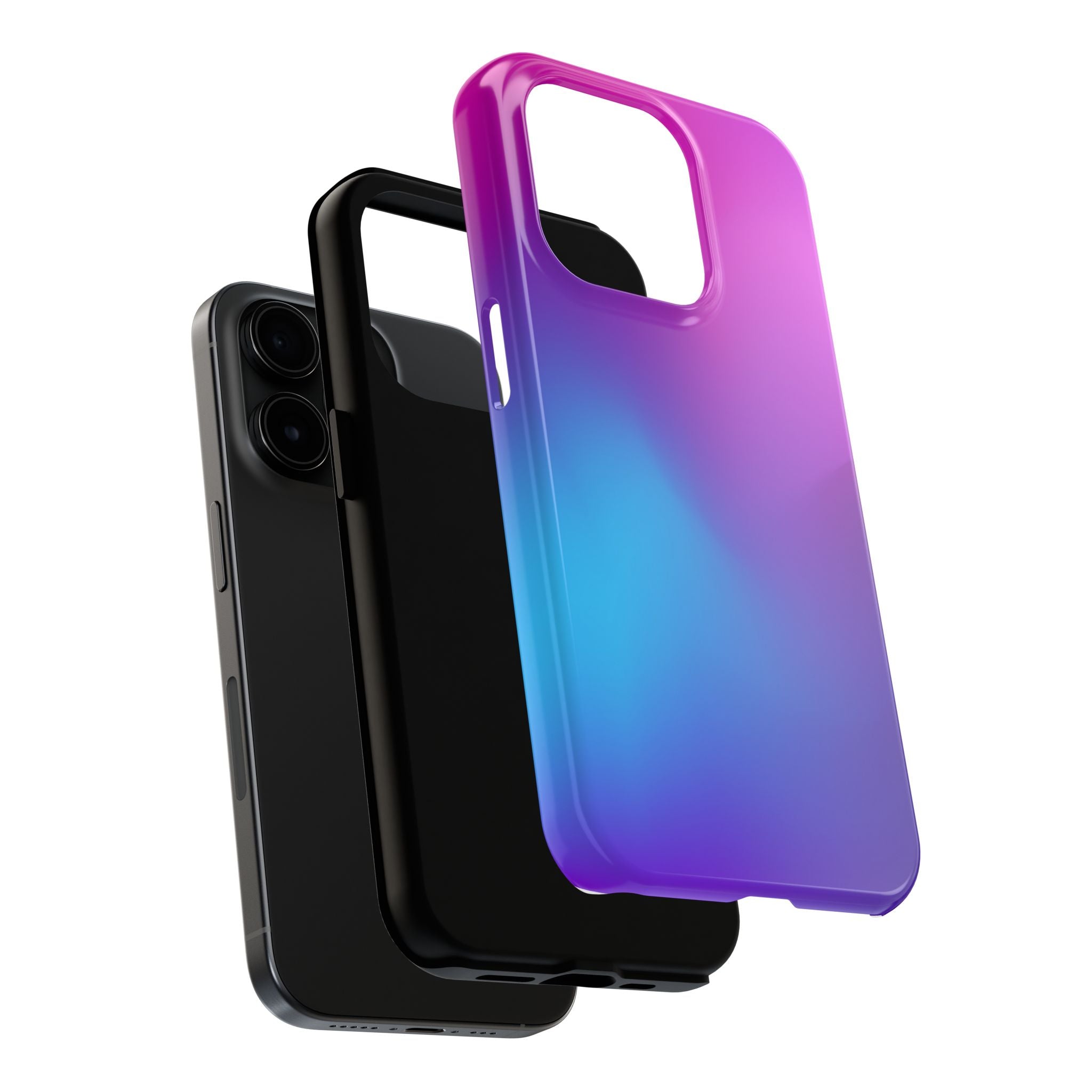 Phone Case | Purple Blue Ombre Tough Protective Case