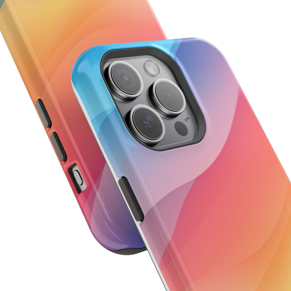 Phone Case | Gradient Sunset Magnetic Impact-Resistant Phone Shield