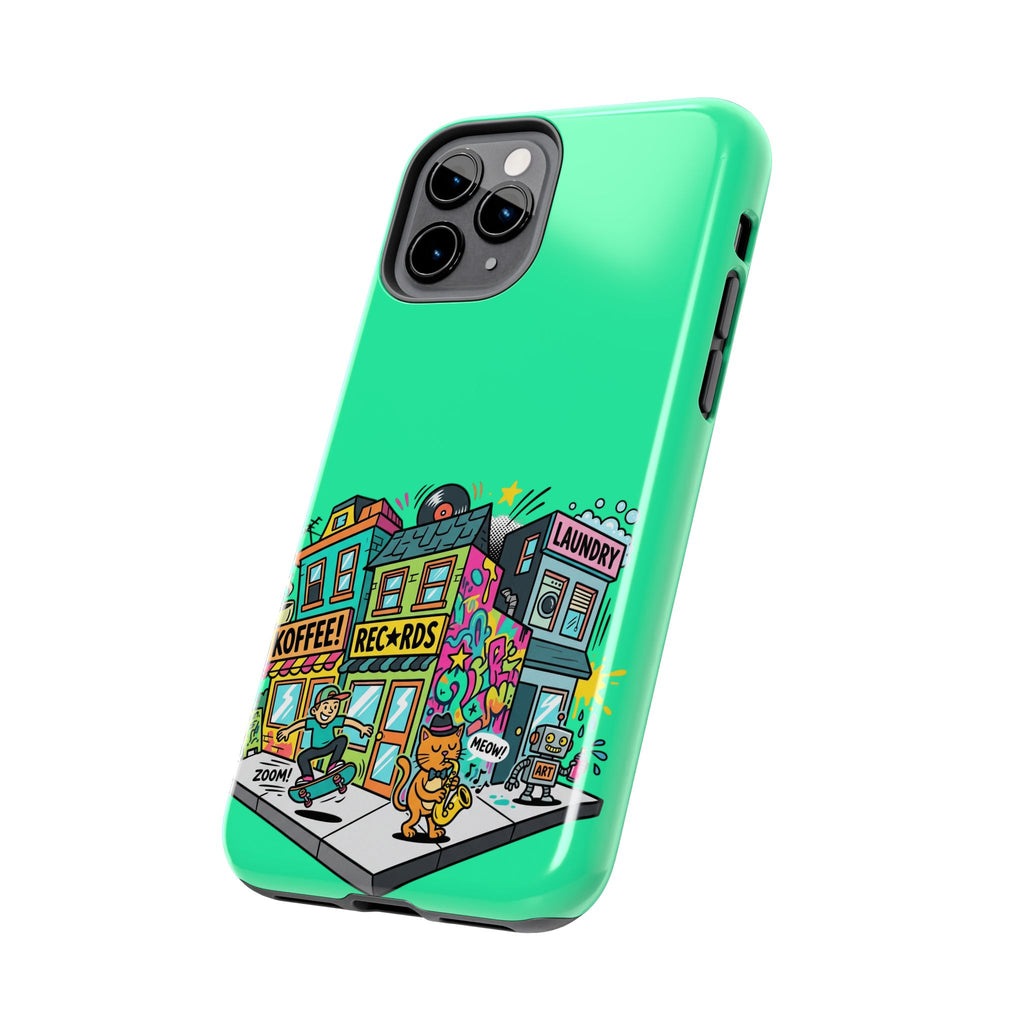 Phone Case | Tough Protective Cover with Colorful Street Art
